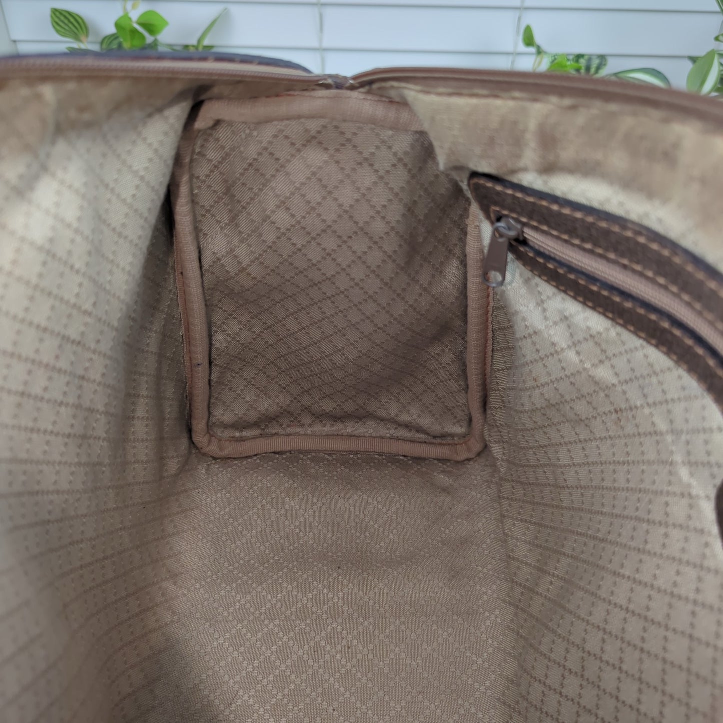 Gucci Vintage Two Way Boston Bag