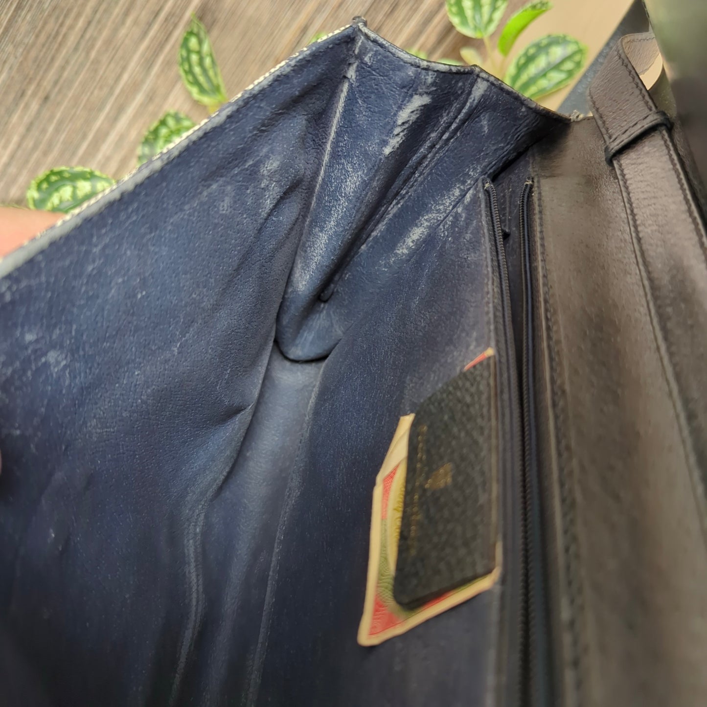 Gucci Navy Supreme Shoulder Bag