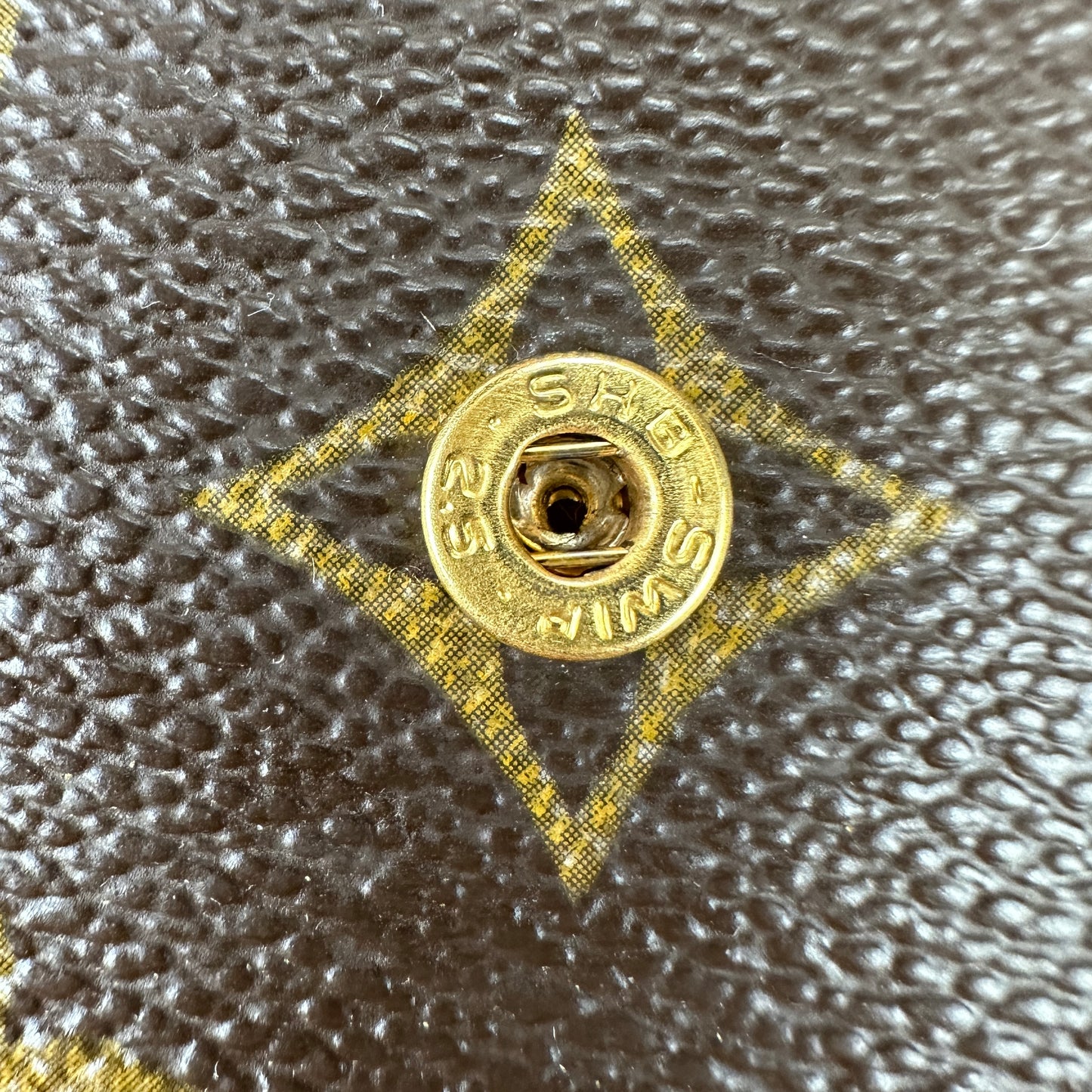 Louis Vuitton Vintage Envelope Flap Wallet Monogram Canvas