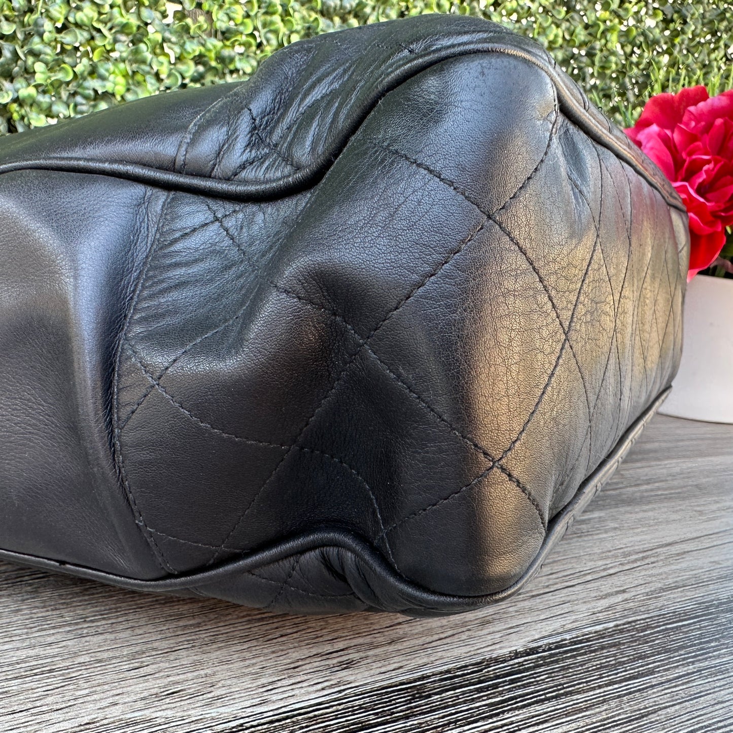 Chanel Black Lambskin XL Tote
