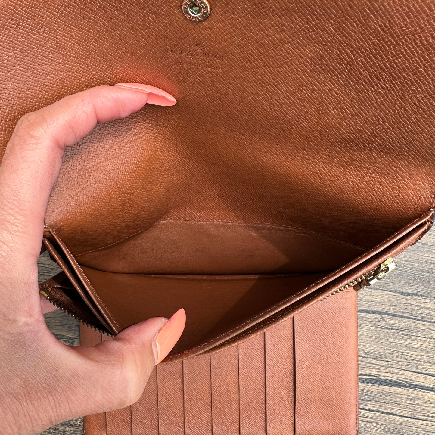 Louis Vuitton Trifold Passport Wallet