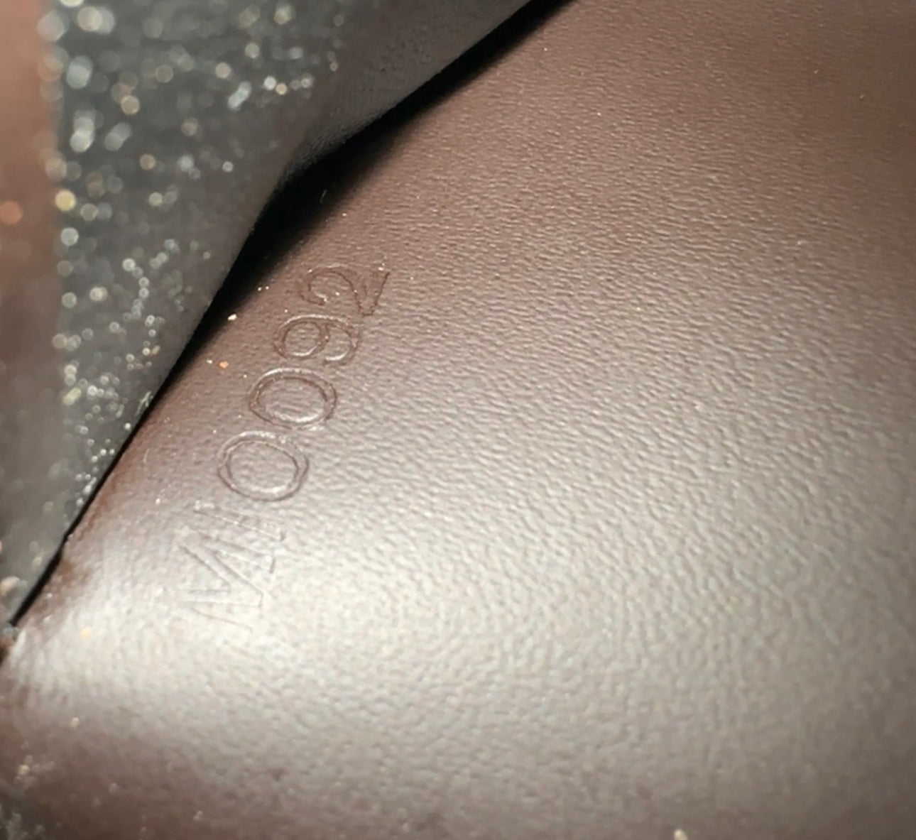 Louis Vuitton Monogram Glace Portefeuille Double Wallet in Cafe