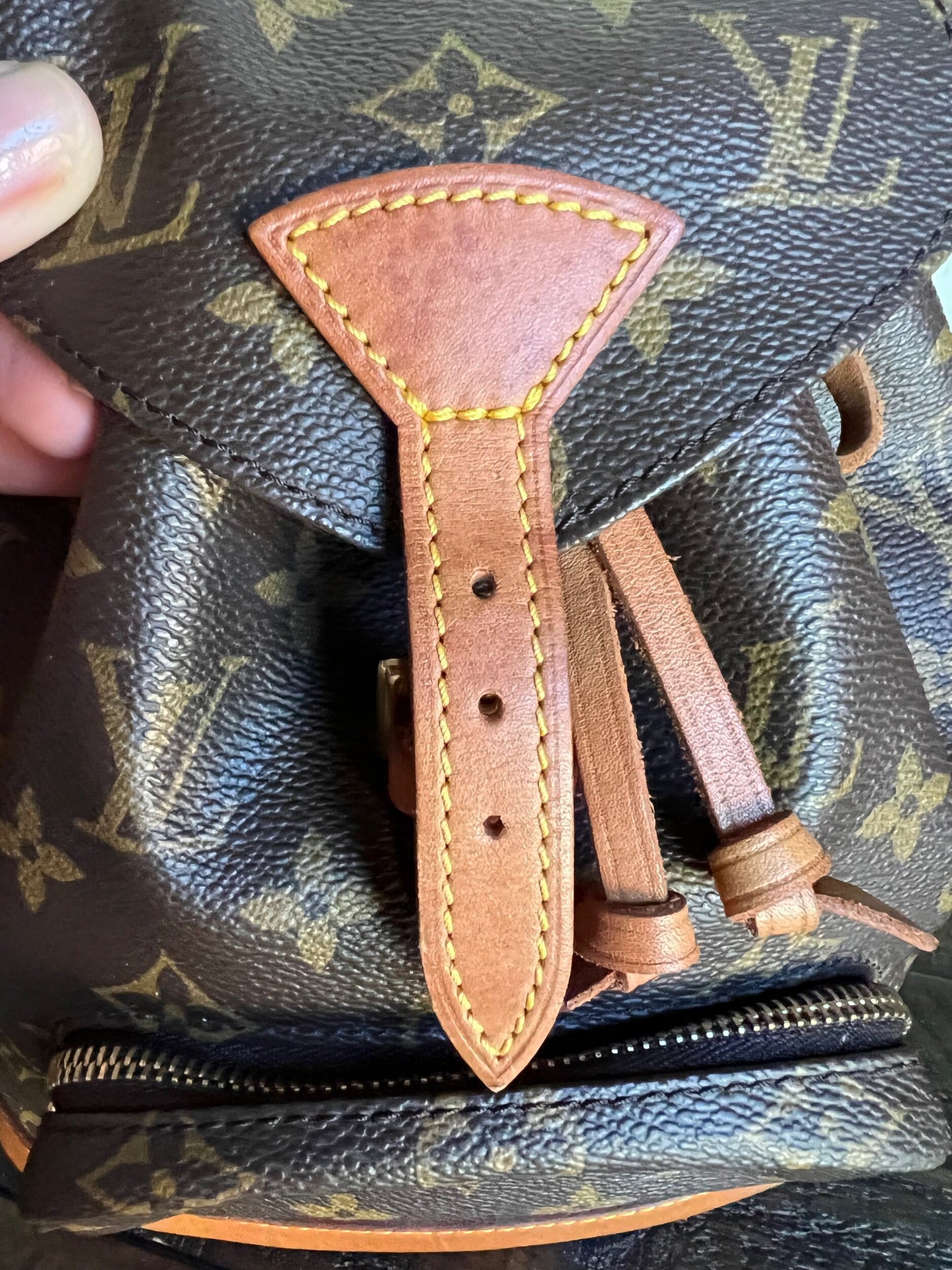 Montsouris PM aka Mini Monogram Canvas Backpack