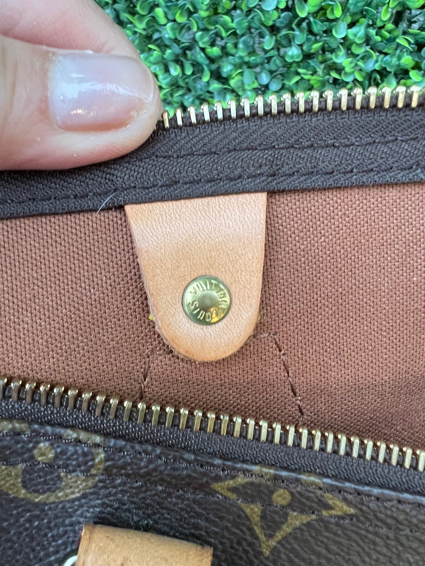 Vintage Speedy 35 Monogram Canvas