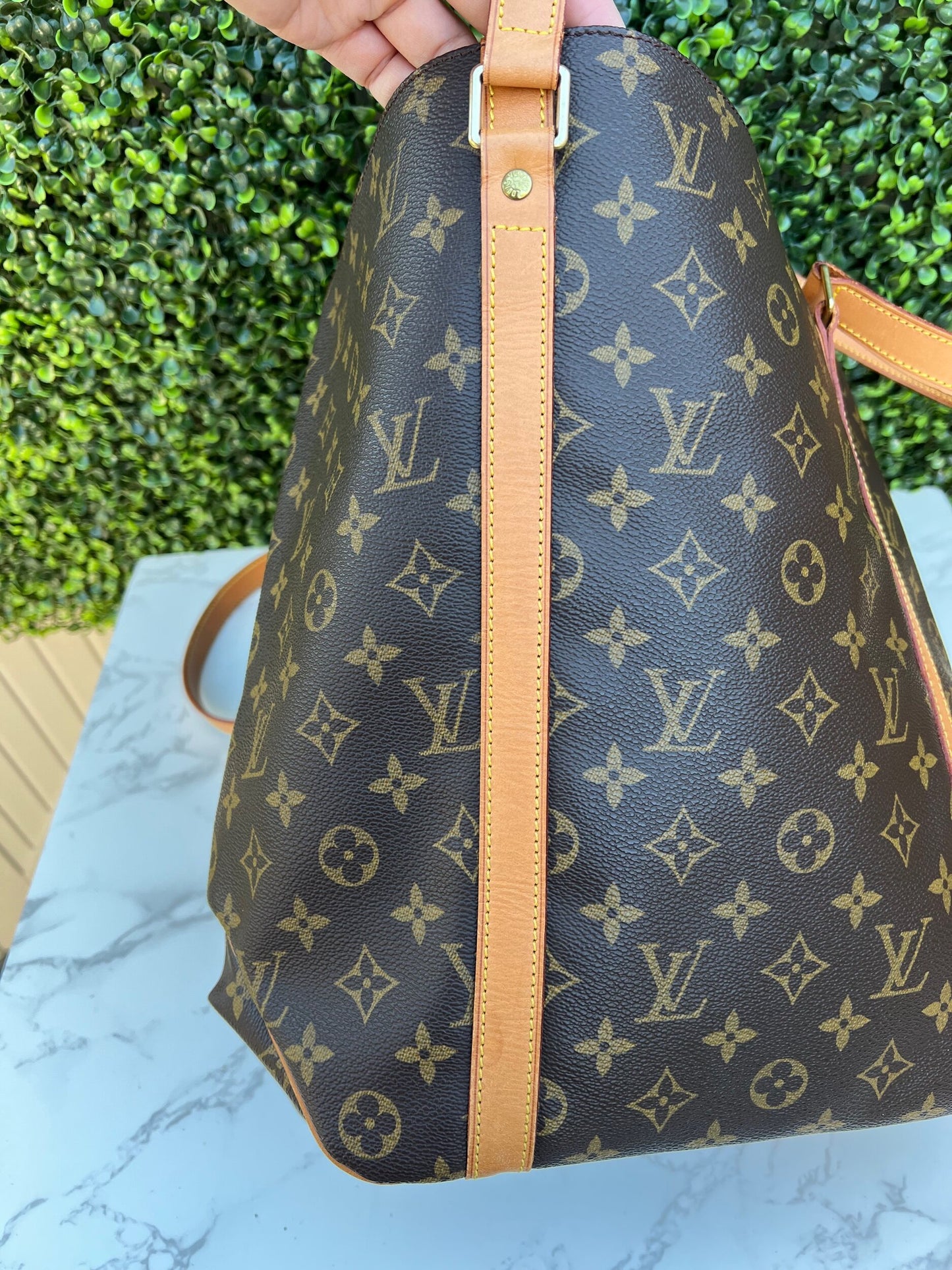 Authentic Preowned LV Monogram Sac Shopping Tote