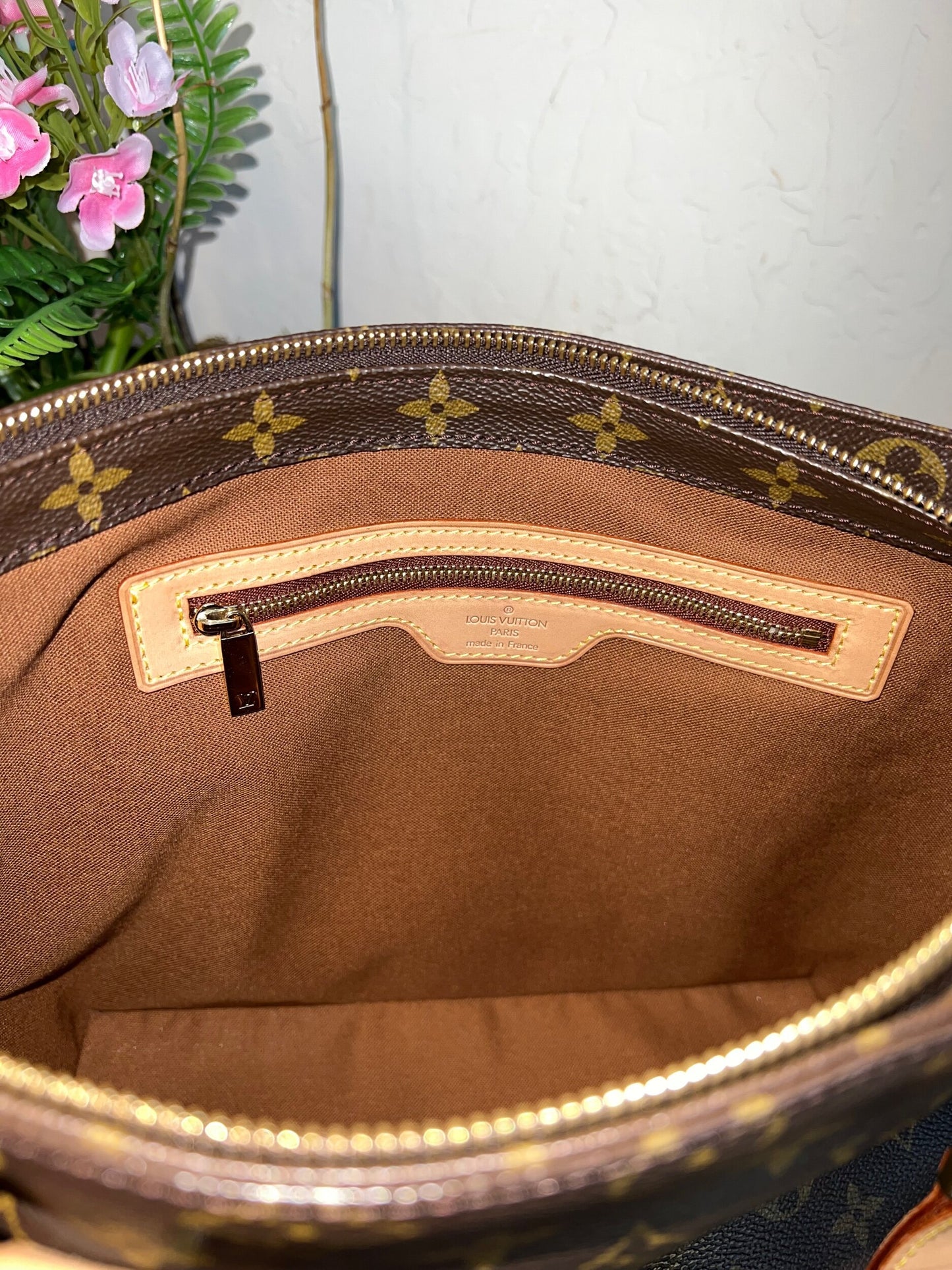 Cabas Piano Monogram Canvas Tote