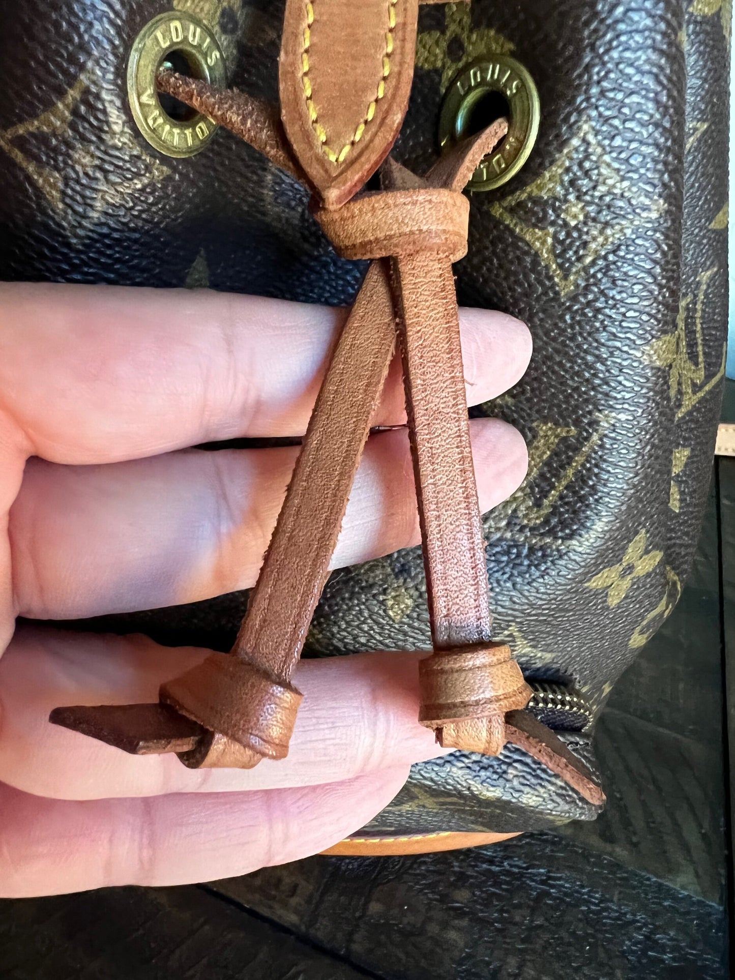 Montsouris PM aka Mini Monogram Canvas Backpack