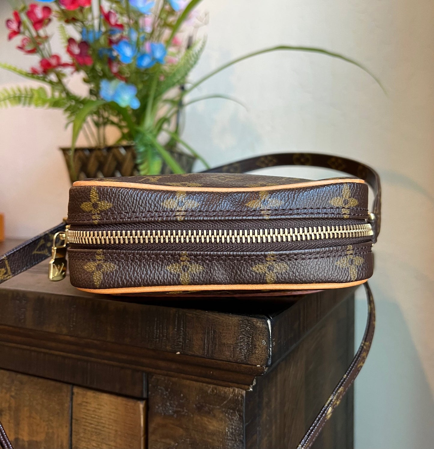 Danube PM Monogram Crossbody Bag