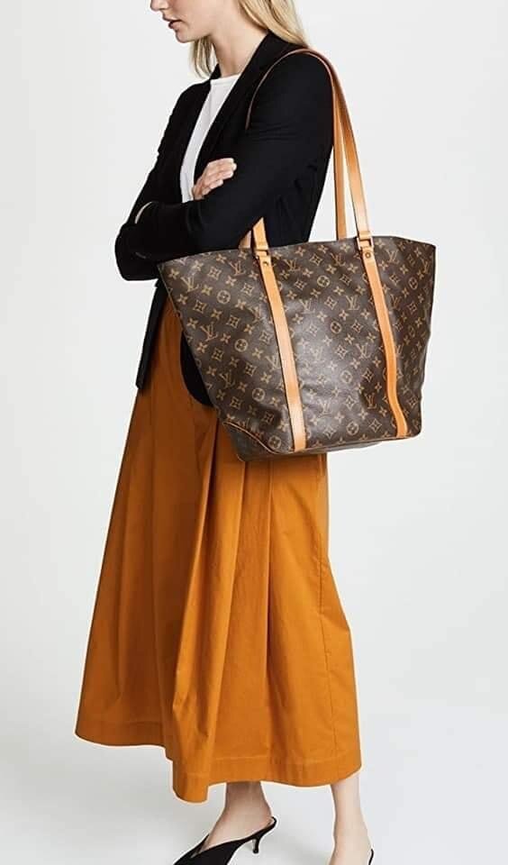 Authentic Preowned LV Monogram Sac Shopping Tote