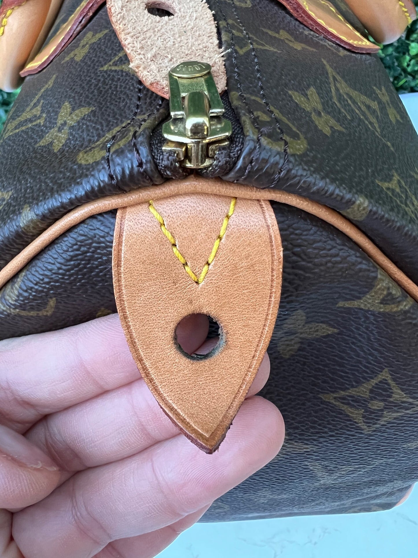 Vintage Speedy 35 Monogram Canvas