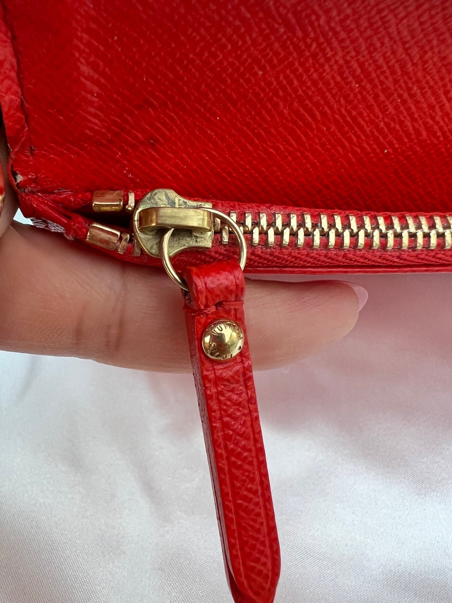Authentic Preowned Louis Vuitton Insolite Monogram Canvas Wallet Red