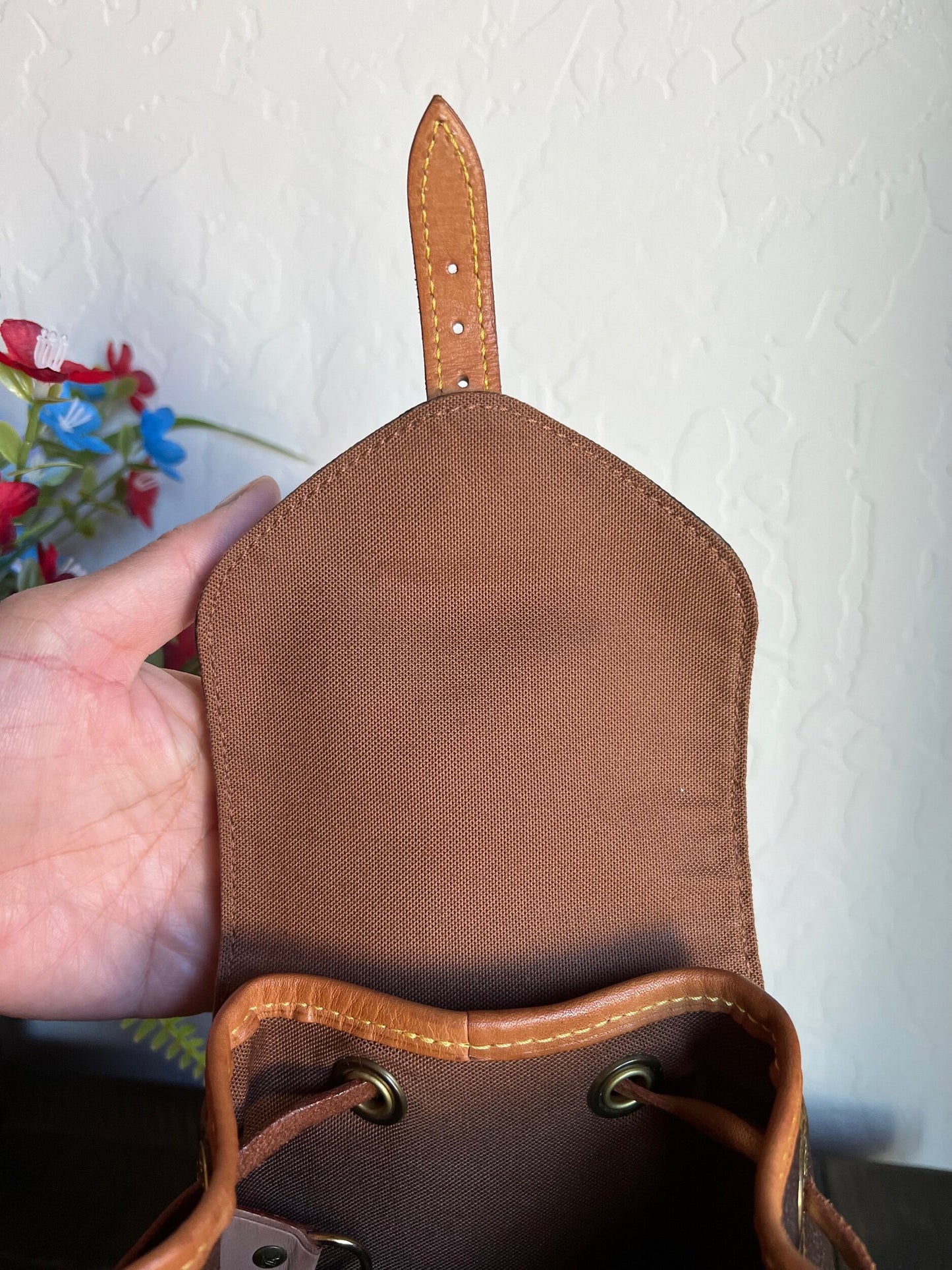 Montsouris PM aka Mini Monogram Canvas Backpack