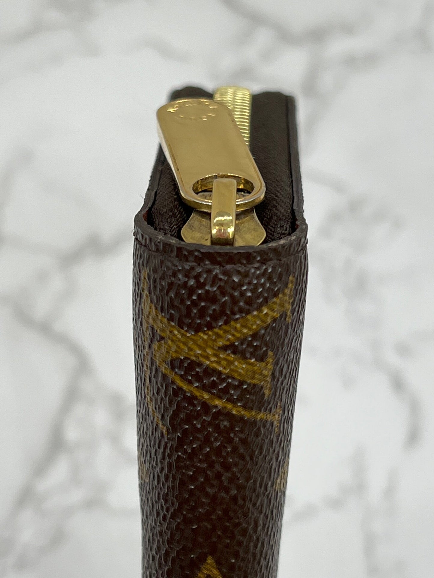 Zippy Wallet Monogram Canvas Brown