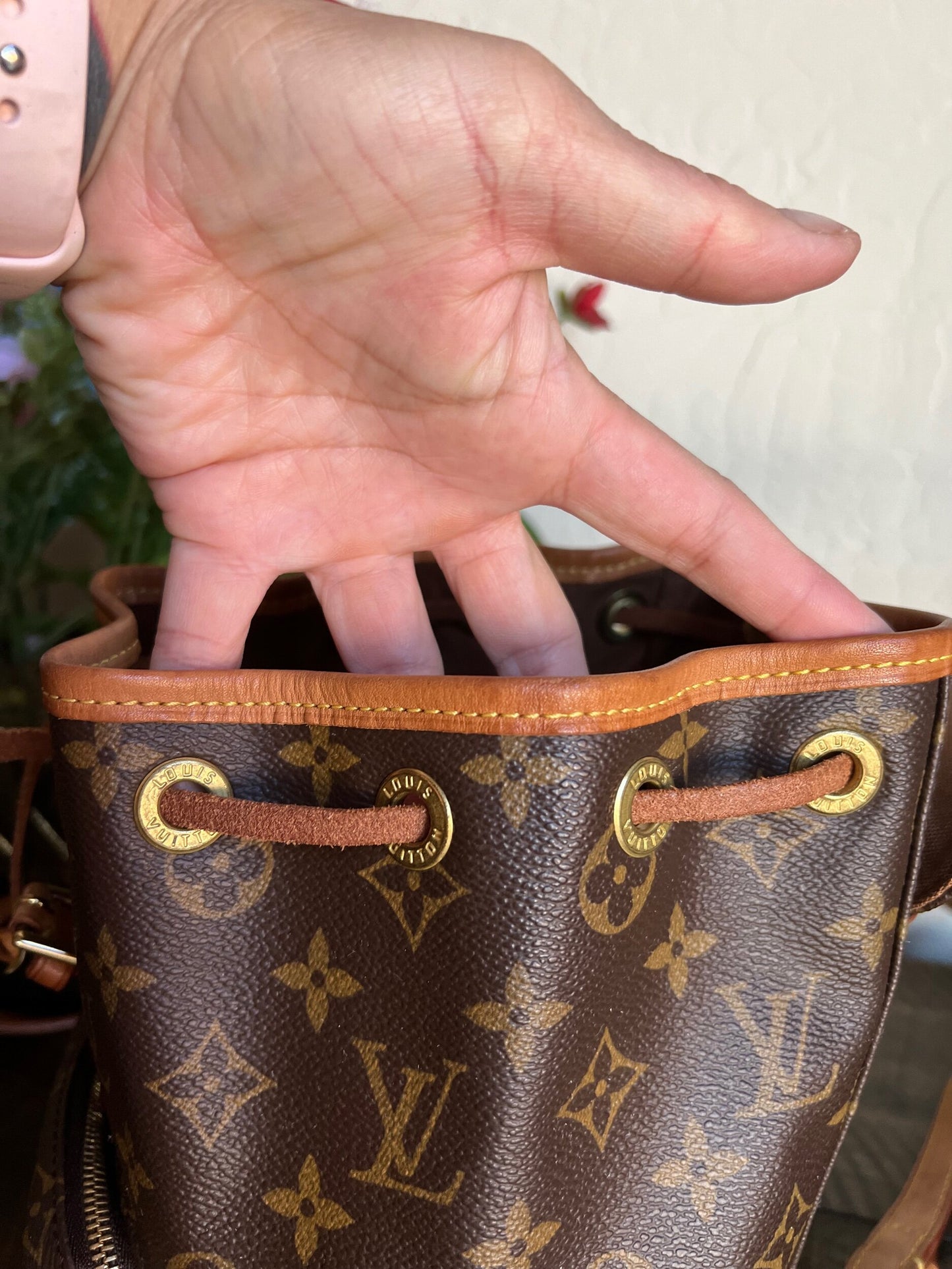 Montsouris PM aka Mini Monogram Canvas Backpack