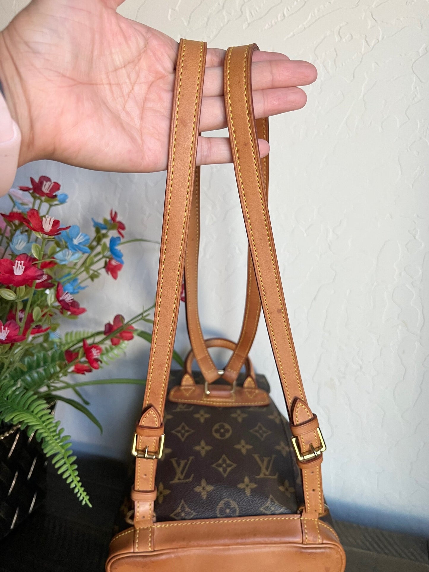 Montsouris PM aka Mini Monogram Canvas Backpack