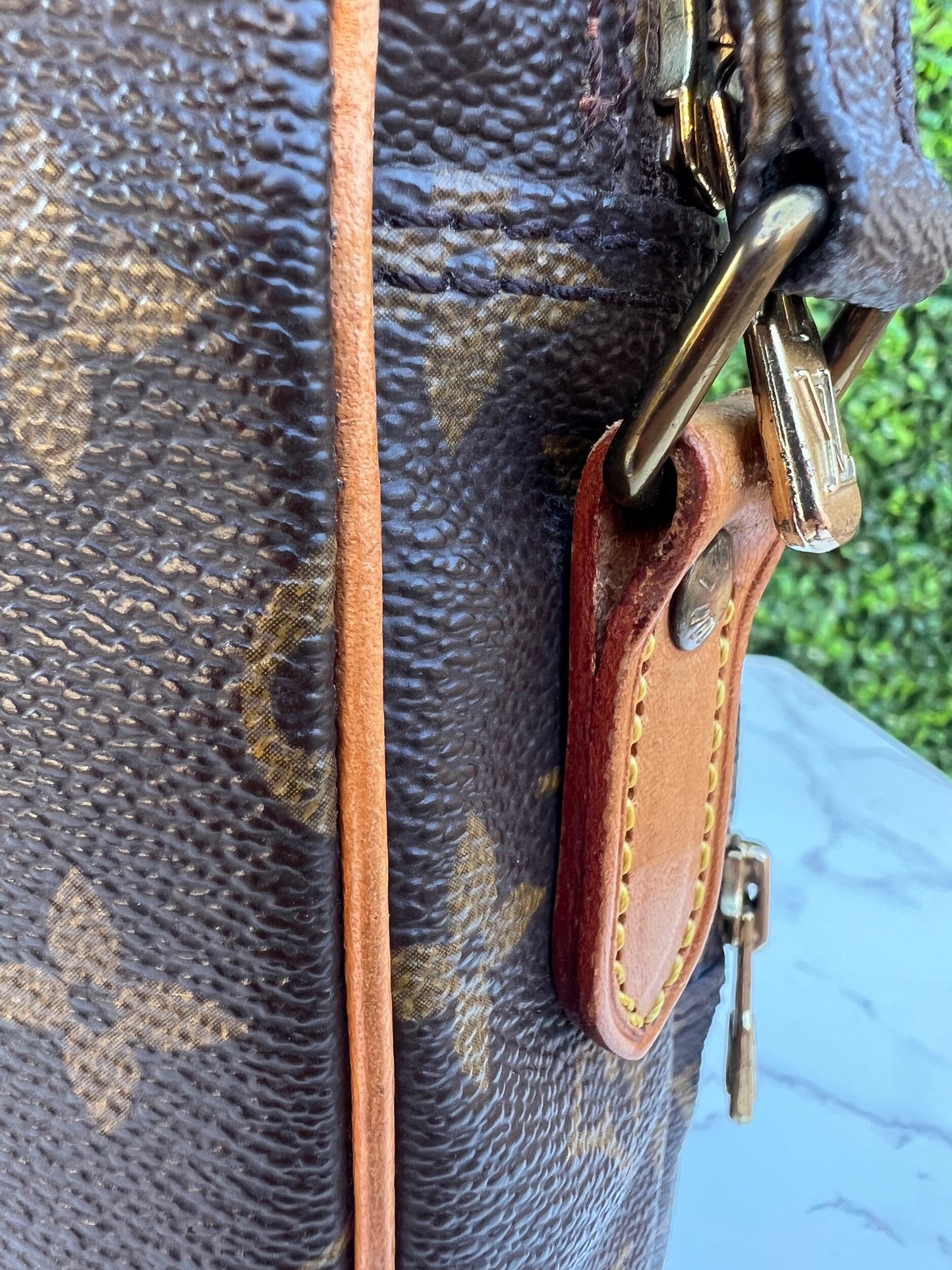 Authentic LV Monogram Amazone Crossbody Bag