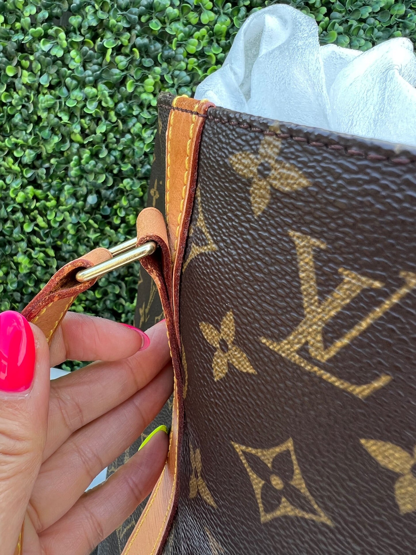 Authentic Preowned LV Monogram Sac Shopping Tote