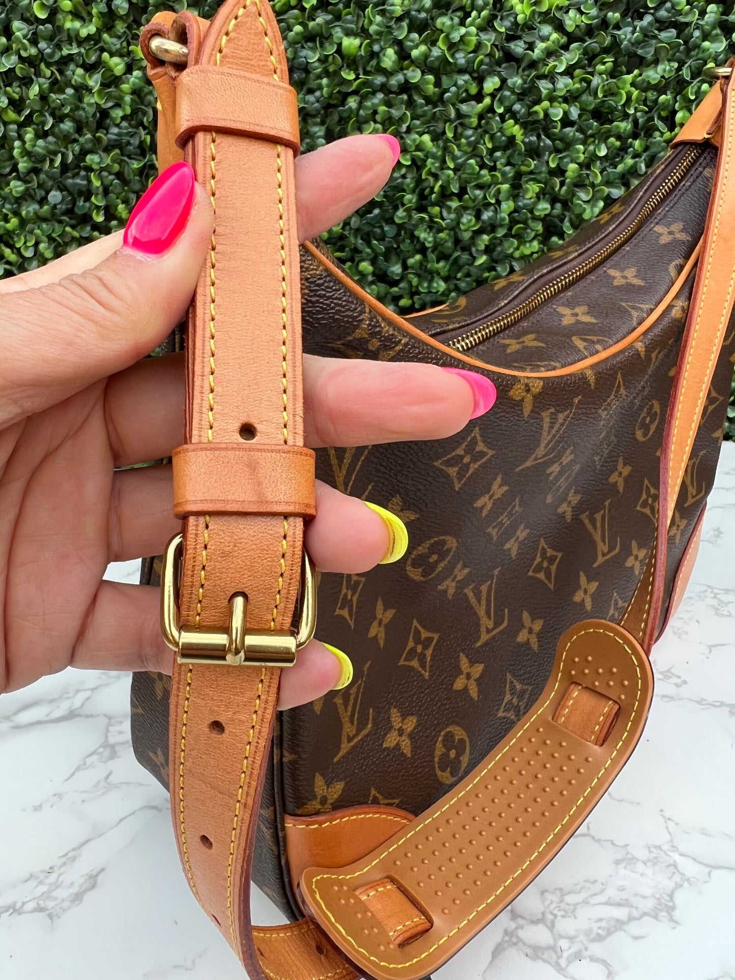 Authentic Preowned LV Boulogne 30 Monogram Shoulder Bag