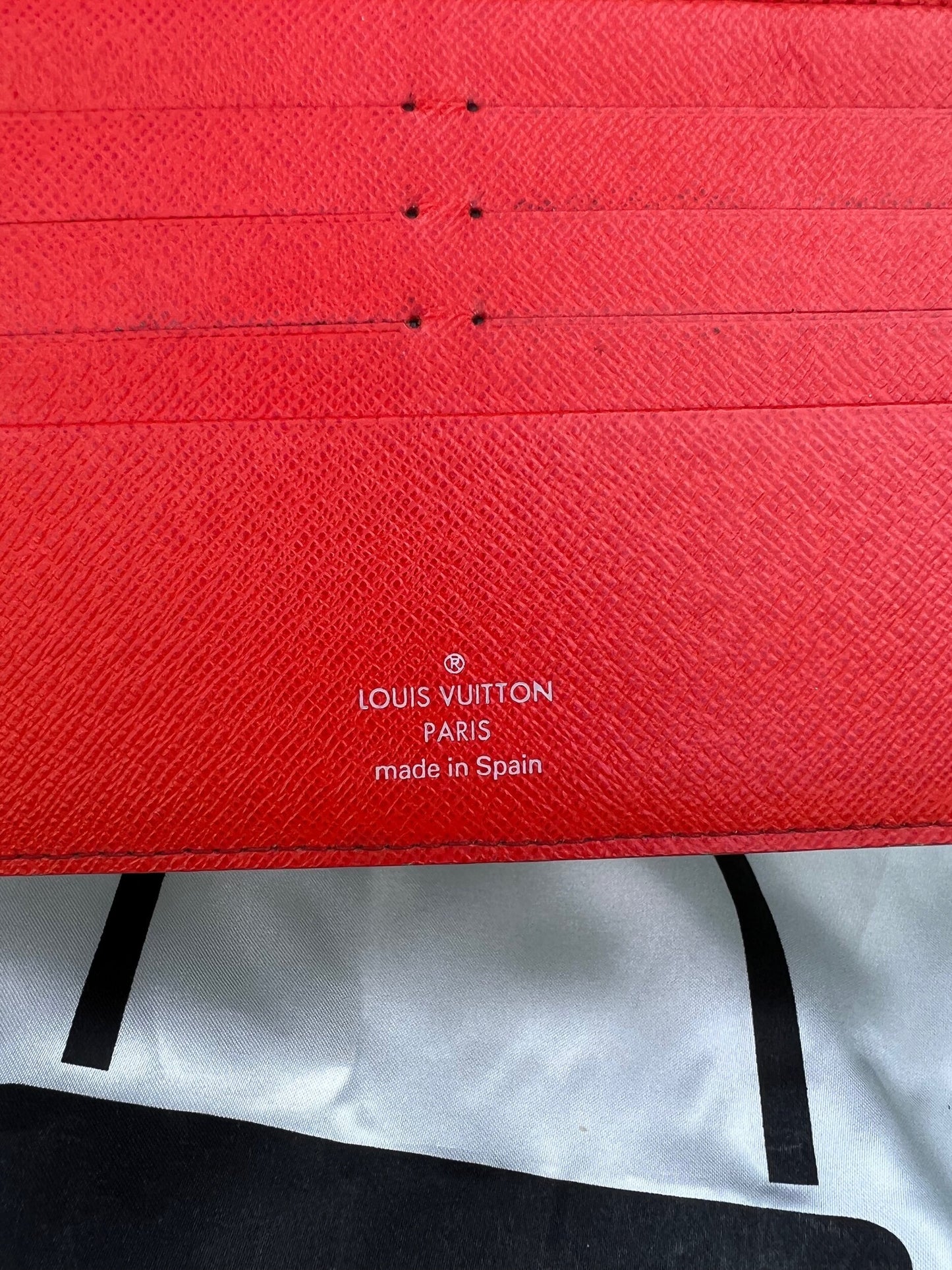 Authentic Preowned Louis Vuitton Insolite Monogram Canvas Wallet Red