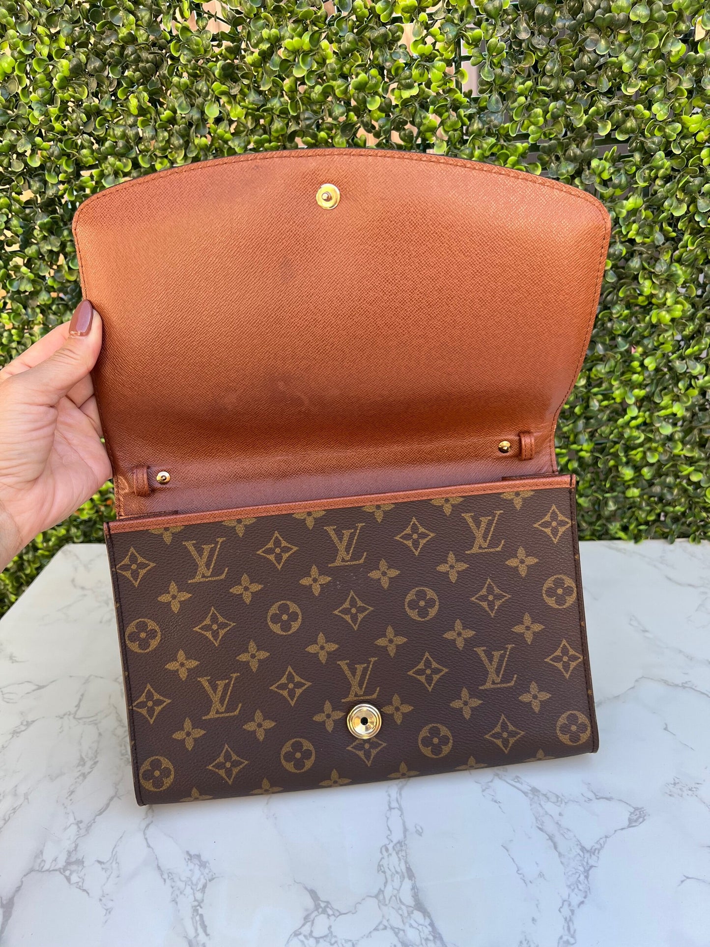 Authentic Preowned Pochette Bordeaux 27 Flap Bag