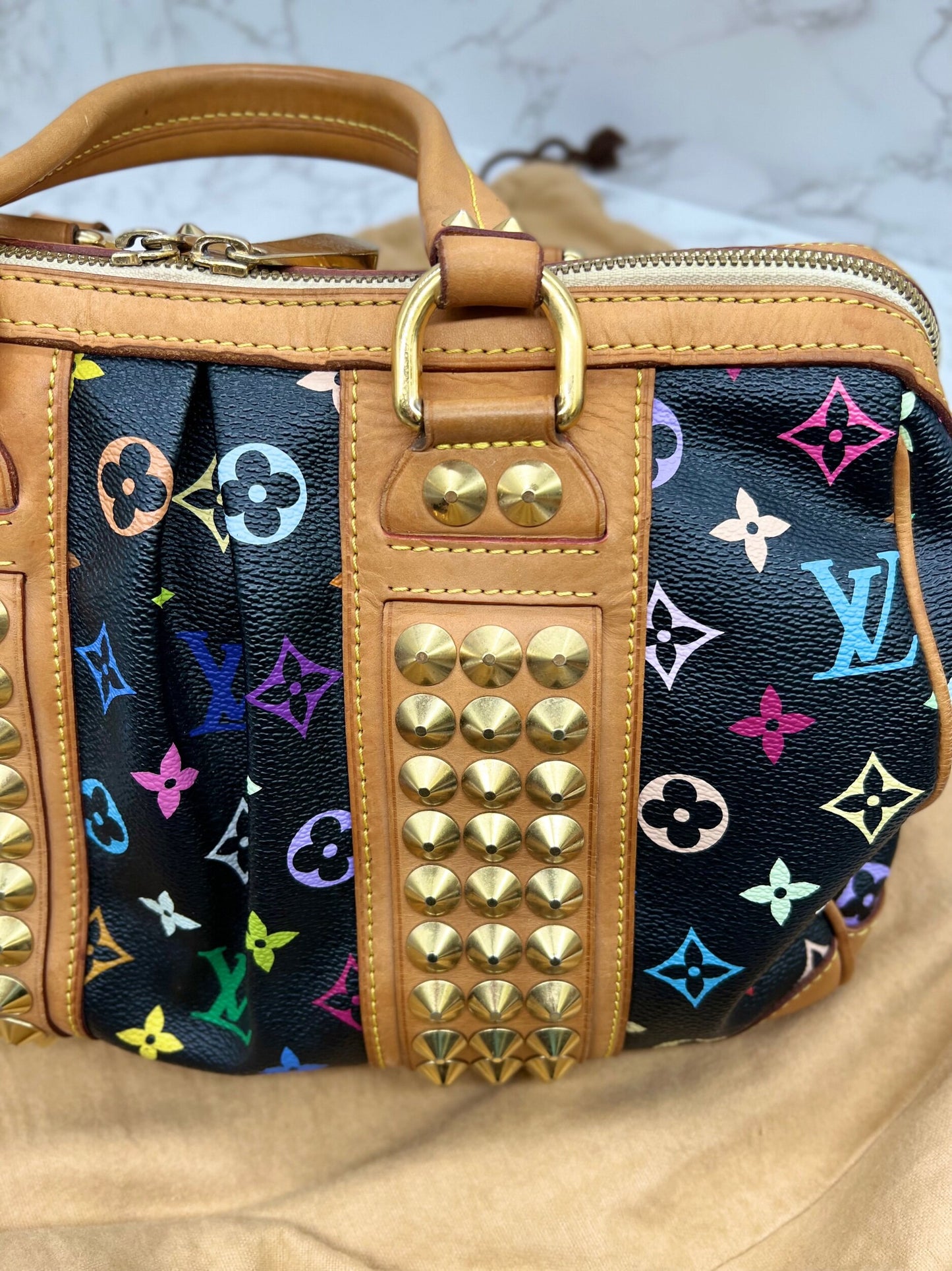 Multicolor Black Courtney MM 2-Way Crossbody Bag