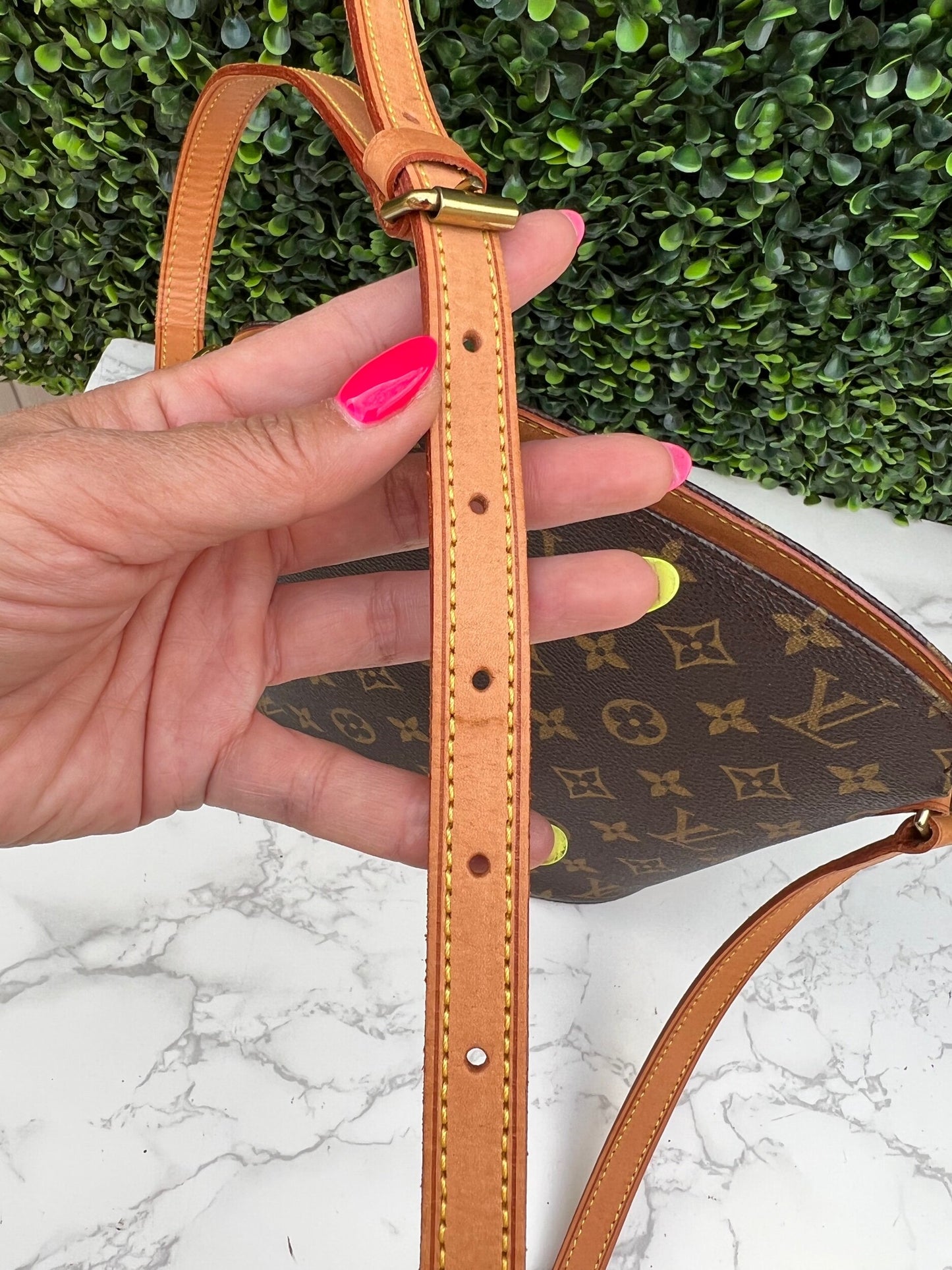 Authentic Preowned LV Drouot Monogram Crossbody Bag