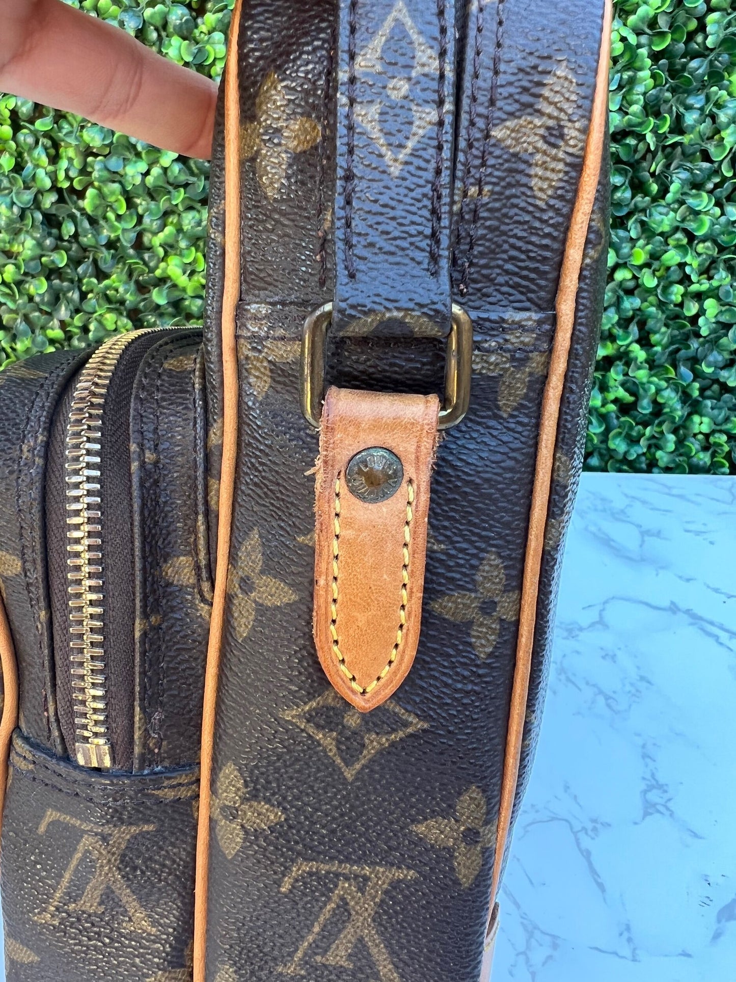 Authentic LV Monogram Amazone Crossbody Bag