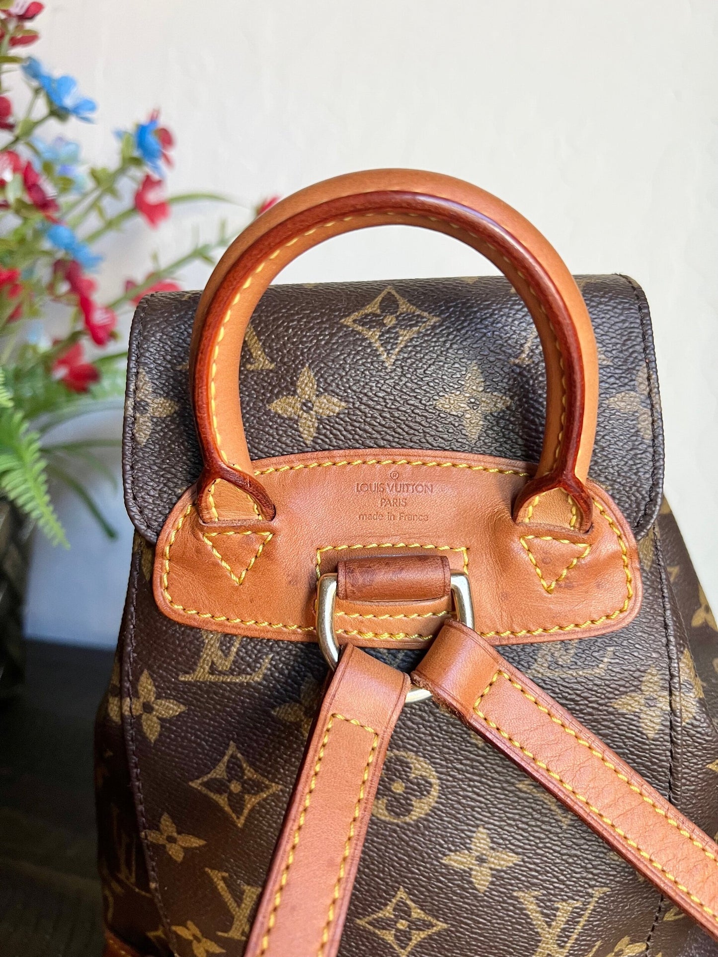 Montsouris PM aka Mini Monogram Canvas Backpack