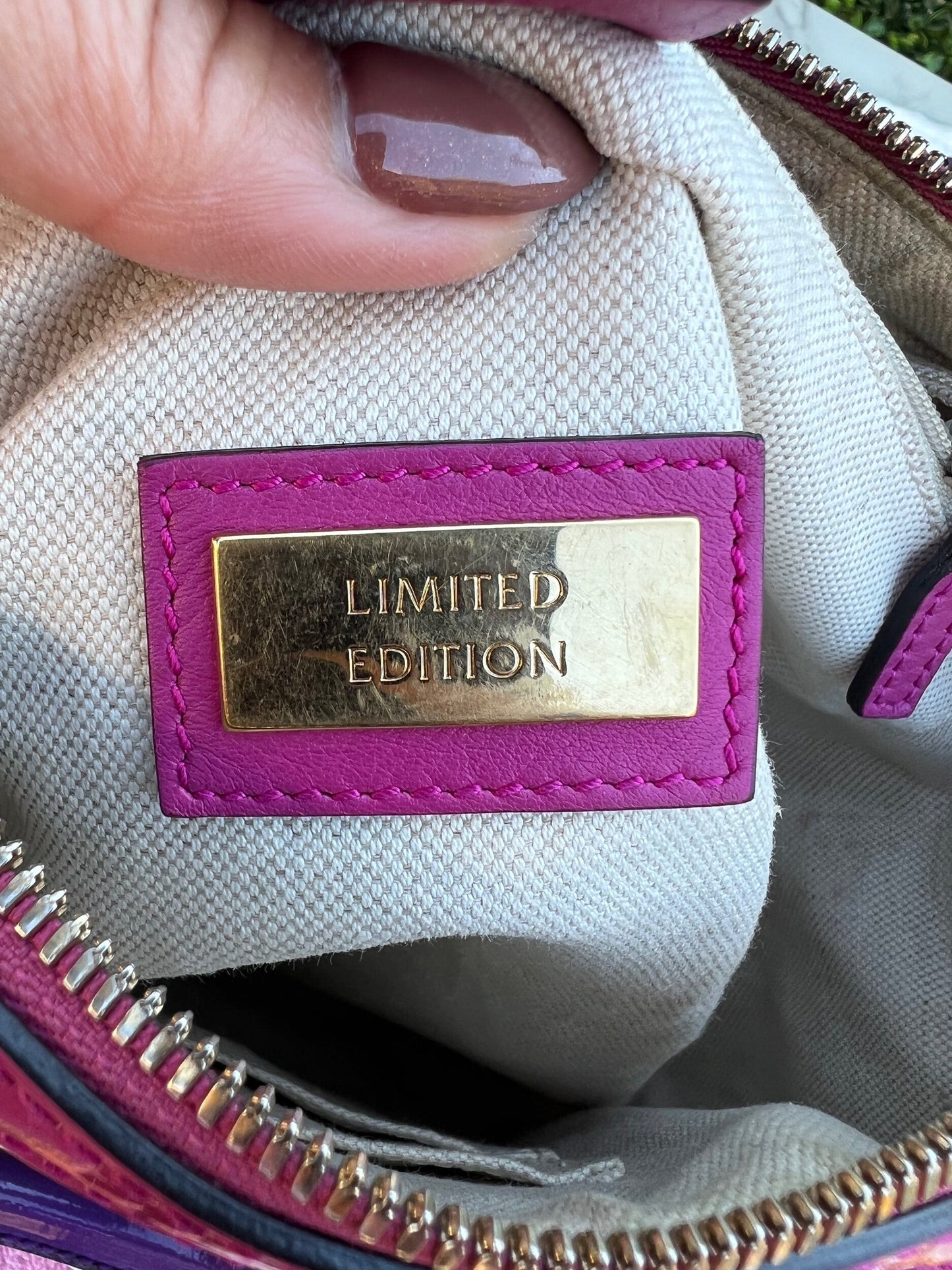 Authentic Preowned Limited Edition GG Supreme Small Boston Bag