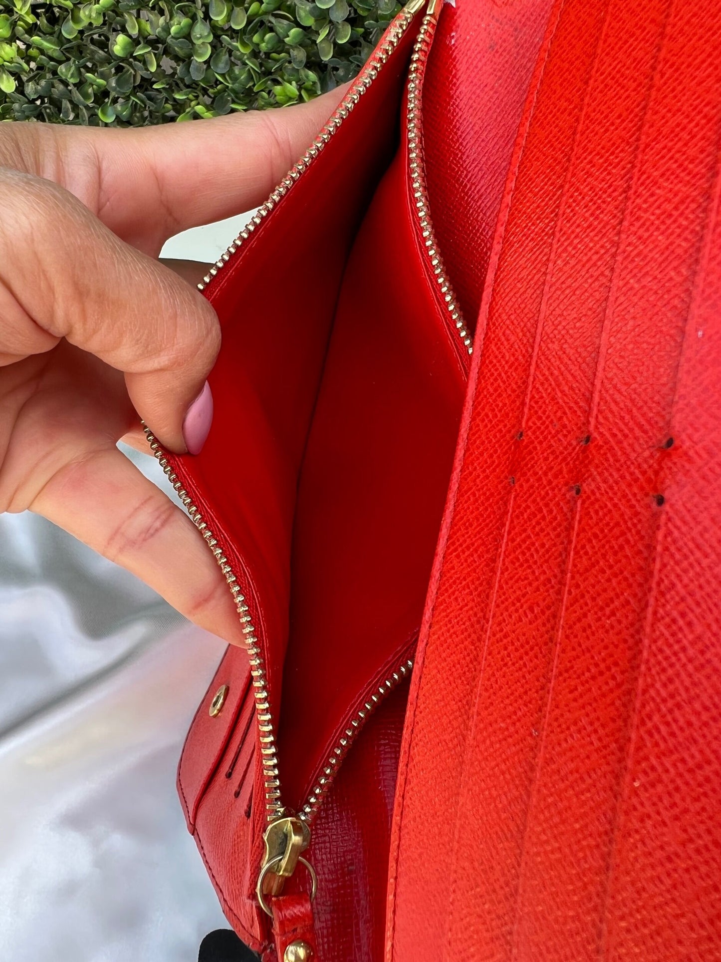 Authentic Preowned Louis Vuitton Insolite Monogram Canvas Wallet Red