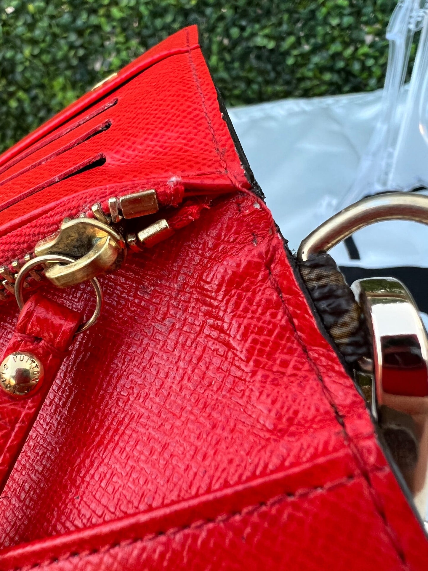 Authentic Preowned Louis Vuitton Insolite Monogram Canvas Wallet Red