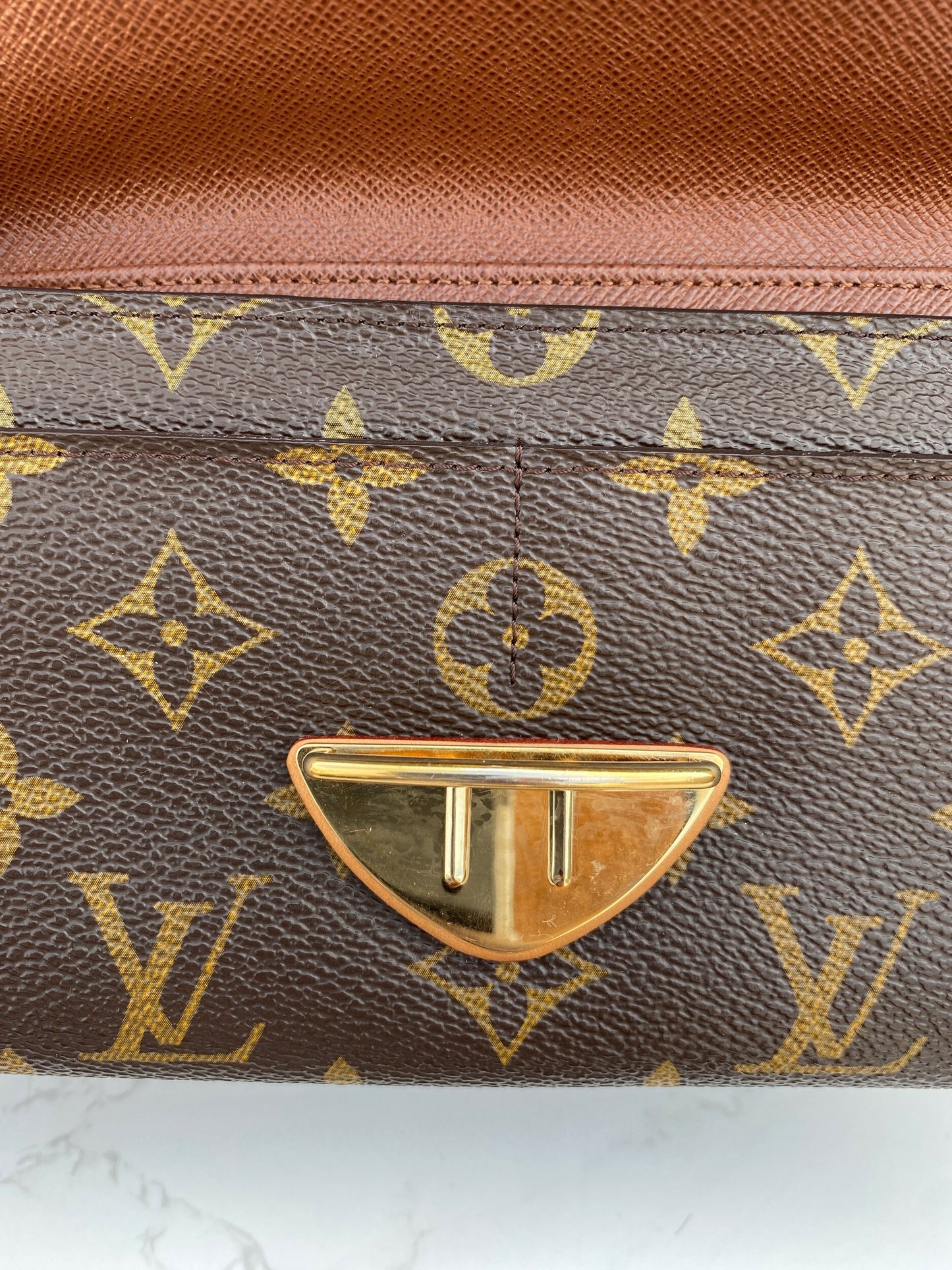 Eugenie Monogram Canvas Wallet
