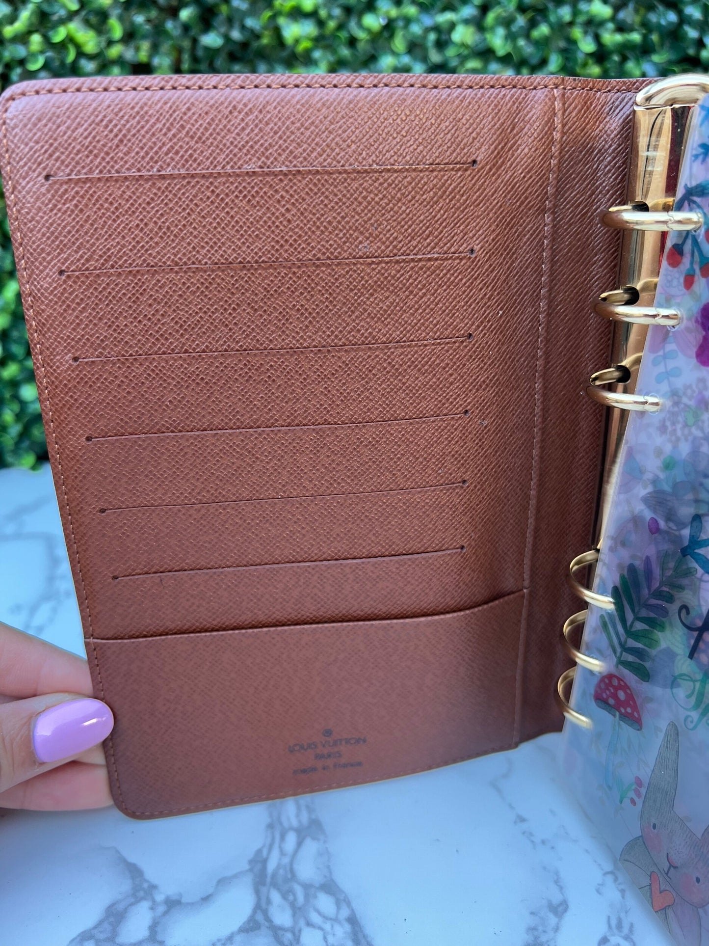 Authentic Preowned LV Monogram Agenda MM Medium