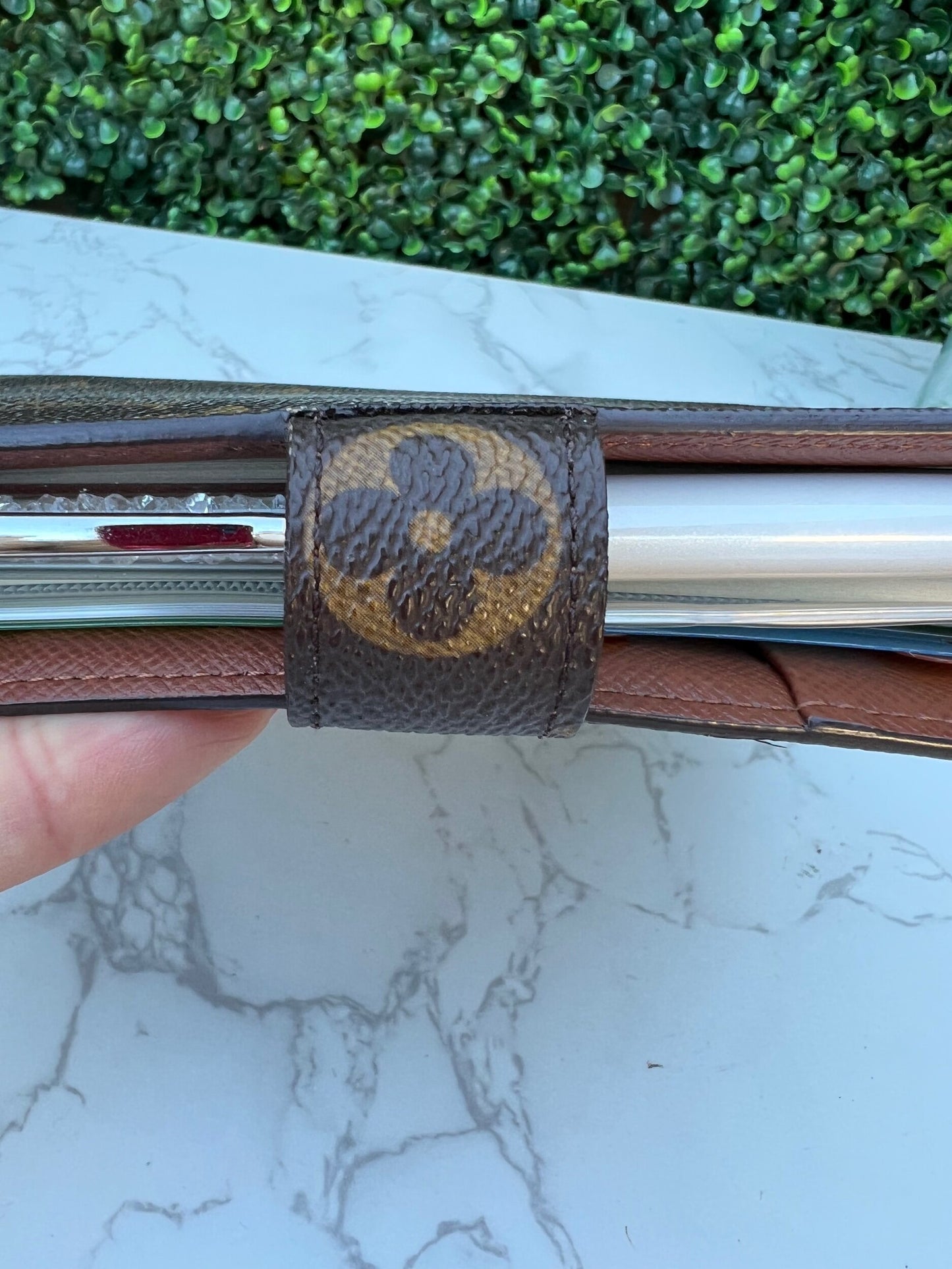 Authentic Preowned LV Monogram Agenda MM Medium