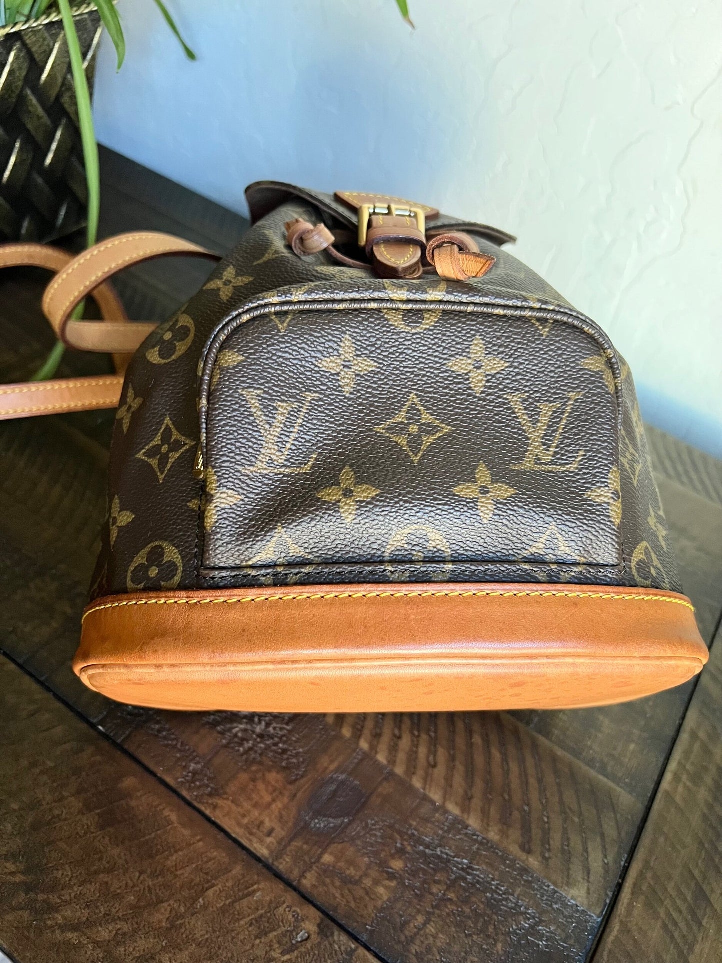 Montsouris PM aka Mini Monogram Canvas Backpack