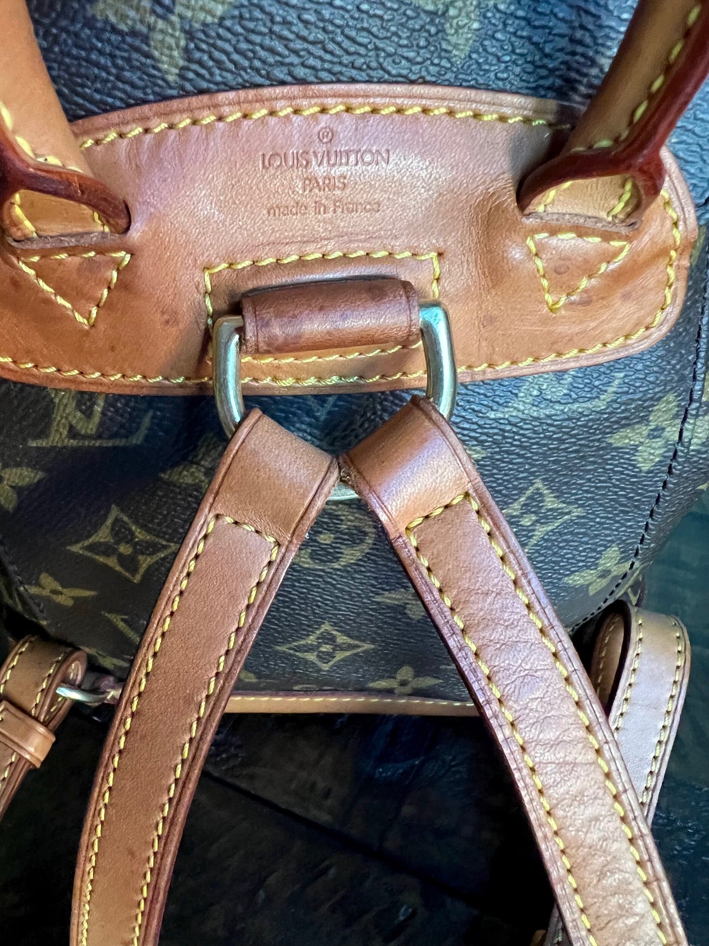 Montsouris PM aka Mini Monogram Canvas Backpack