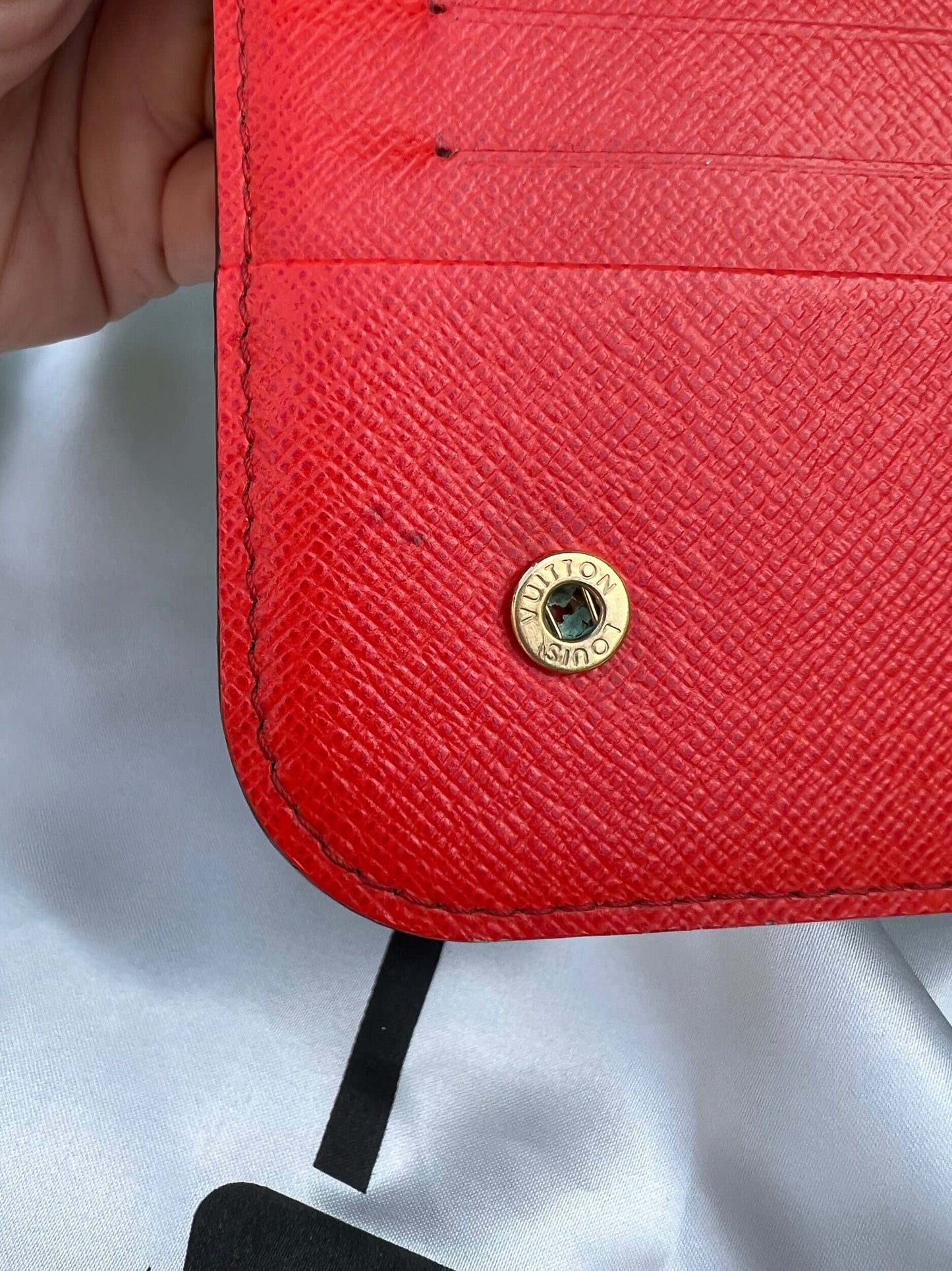 Authentic Preowned Louis Vuitton Insolite Monogram Canvas Wallet Red