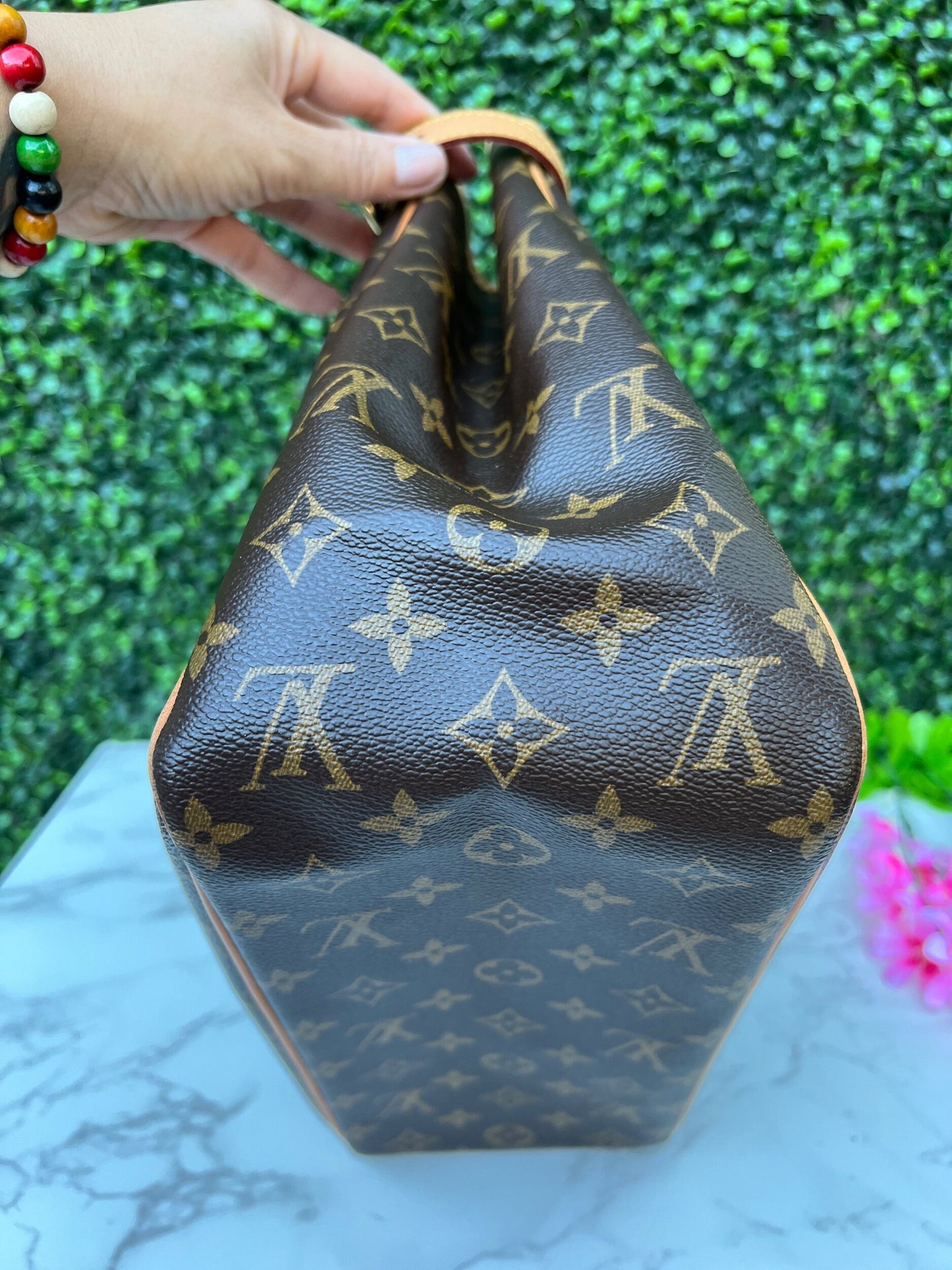 Batignolles Vertical Monogram Canvas Bag