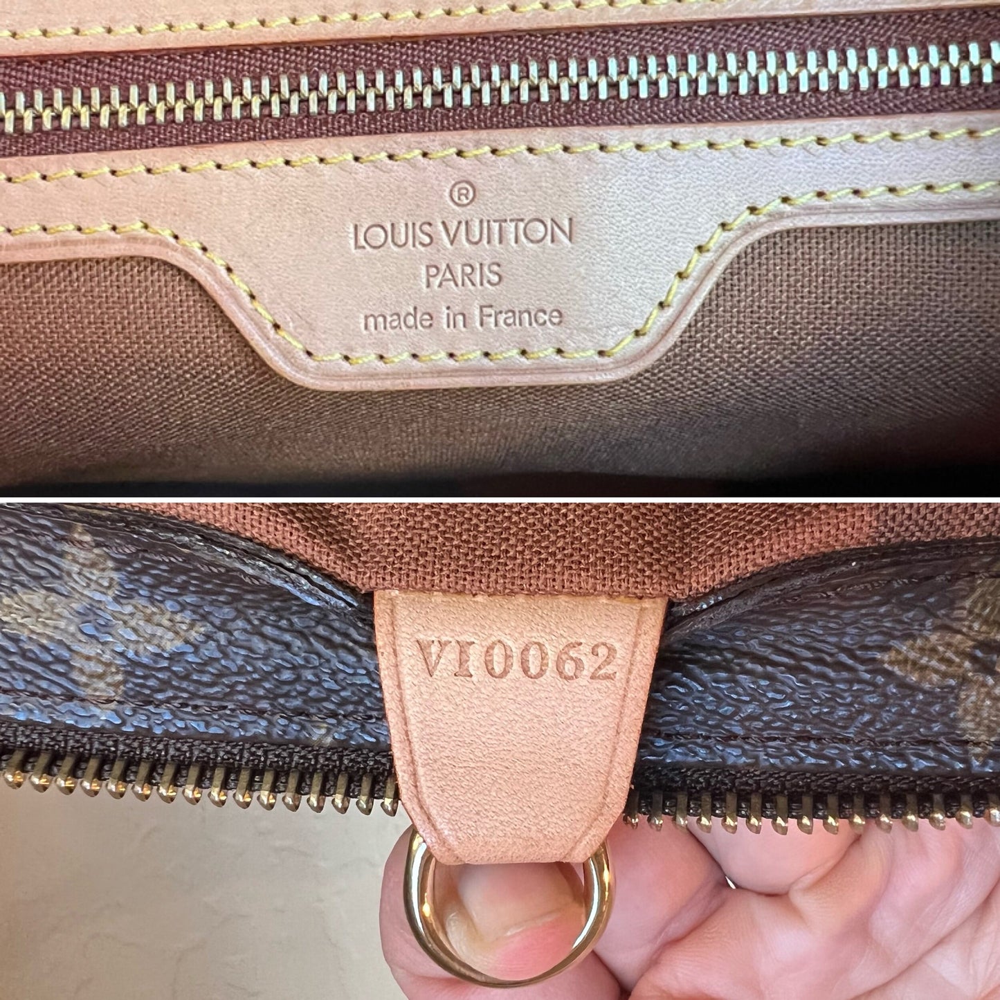 Cabas Piano Monogram Canvas Tote