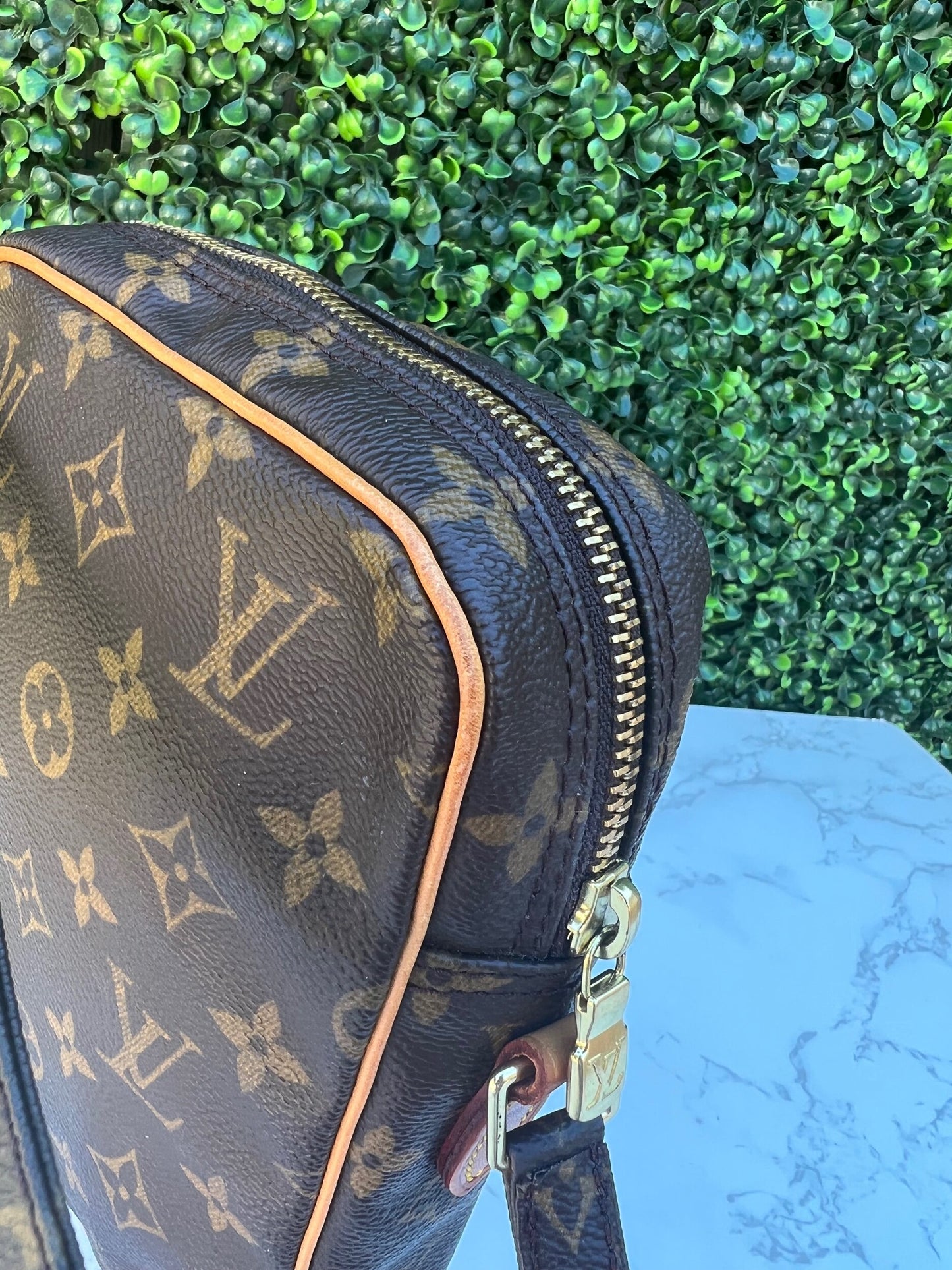 Authentic Preowned LV Danube PM Monogram Crossbody Bag