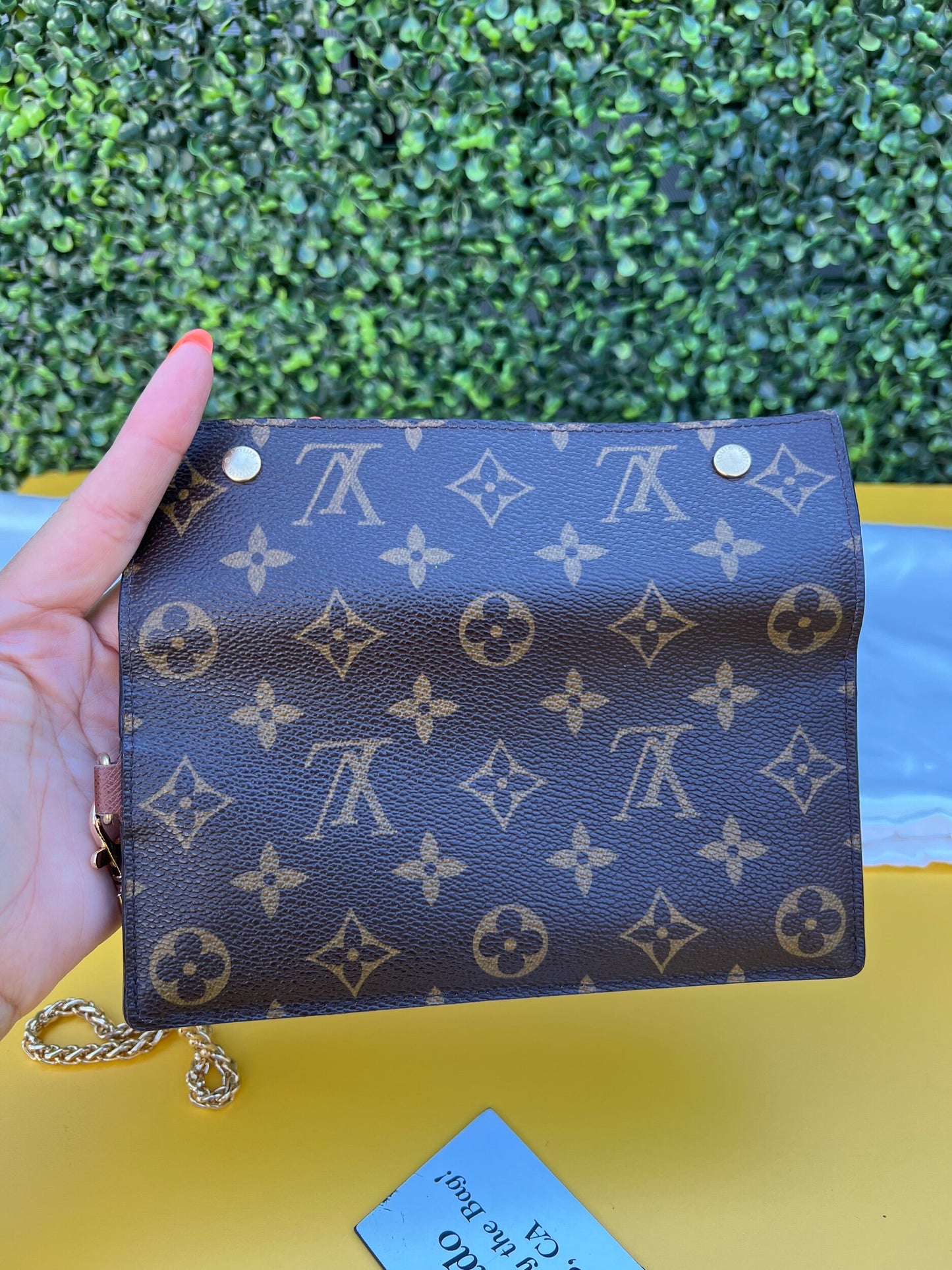 Authentic Preowned LV Accordion Monogram Canvas Clutch Wallet