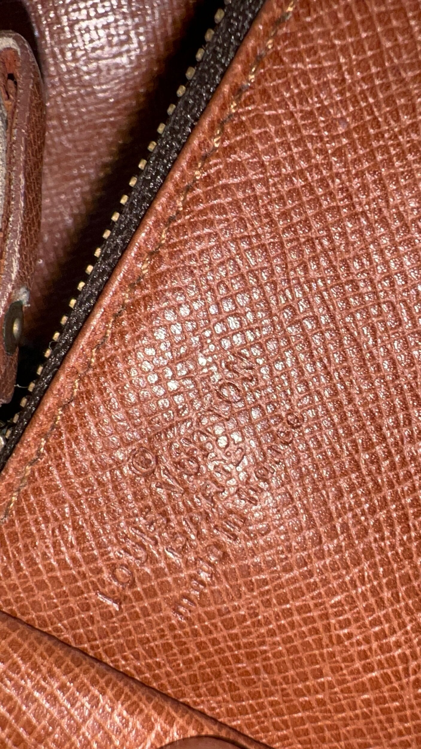 Vintage Envelope Flap Wallet Monogram