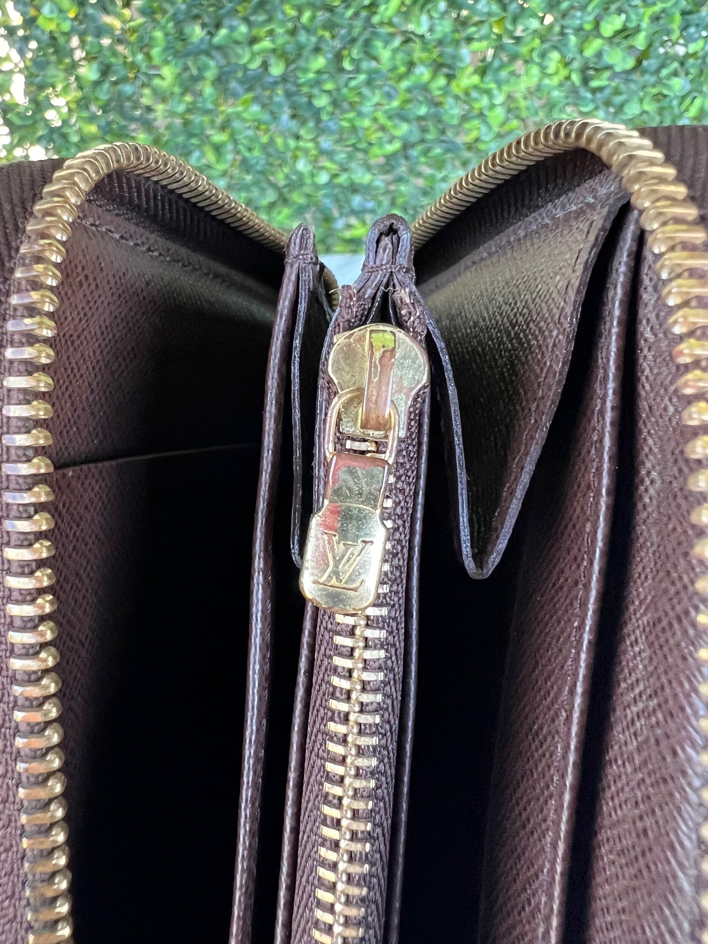Authentic Preowned LV Organizer Zippy Wallet Damier Ebene