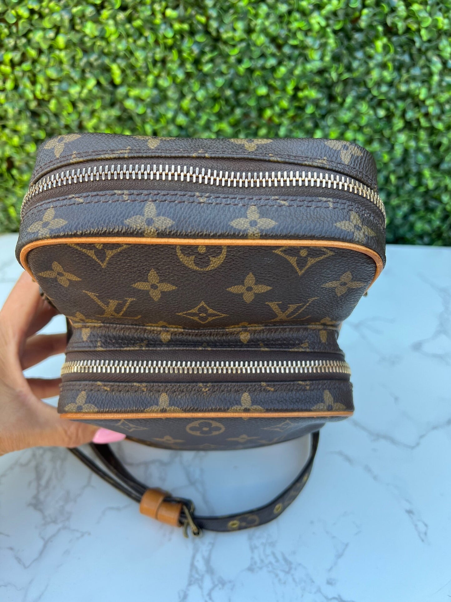 Authentic LV Monogram Amazone Crossbody Bag