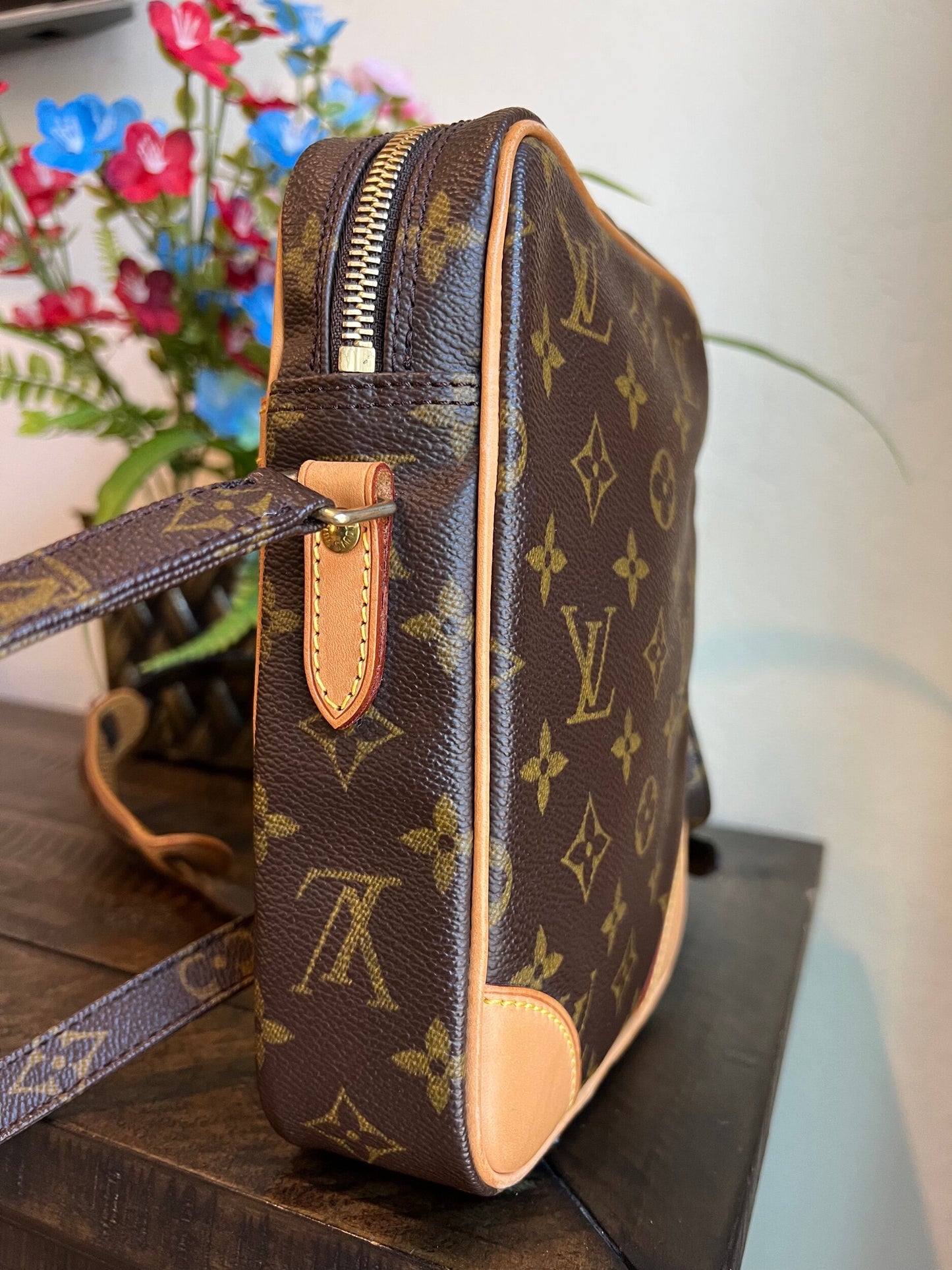 Danube PM Monogram Crossbody Bag