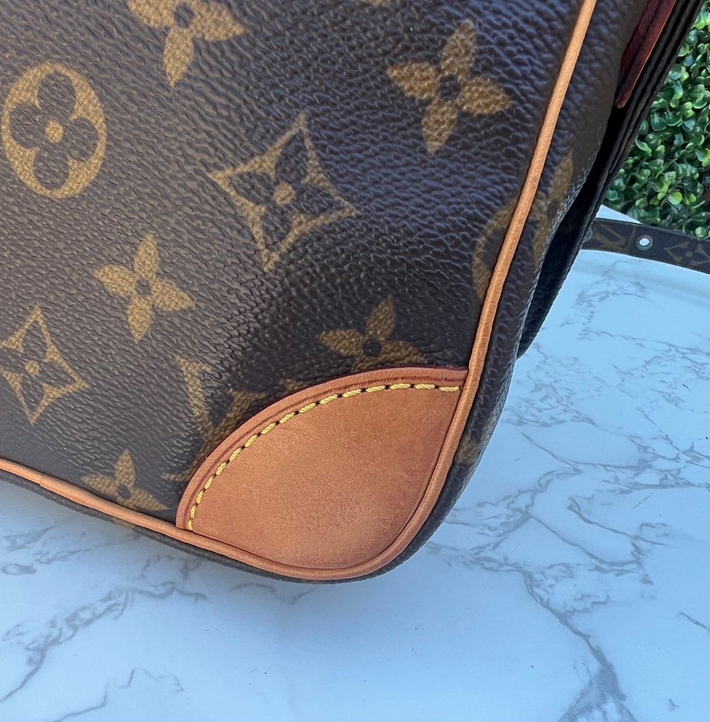 Authentic Preowned LV Danube PM Monogram Crossbody Bag