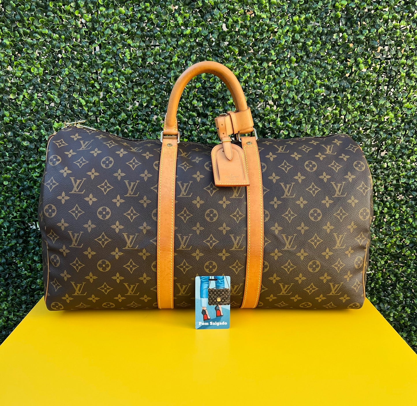 Authentic Preowned LV Keepall 50 Monogram Canvas Travel Bag