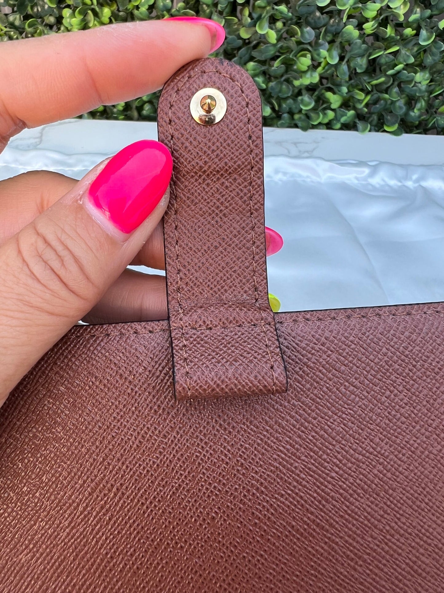 Authentic Preowned LV Agenda PM Monogram