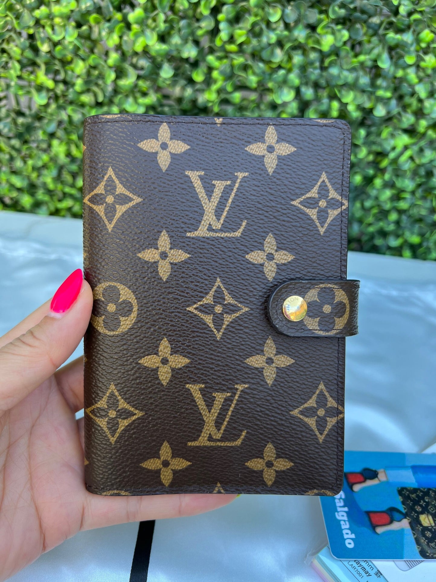 Authentic Preowned LV Agenda PM Monogram