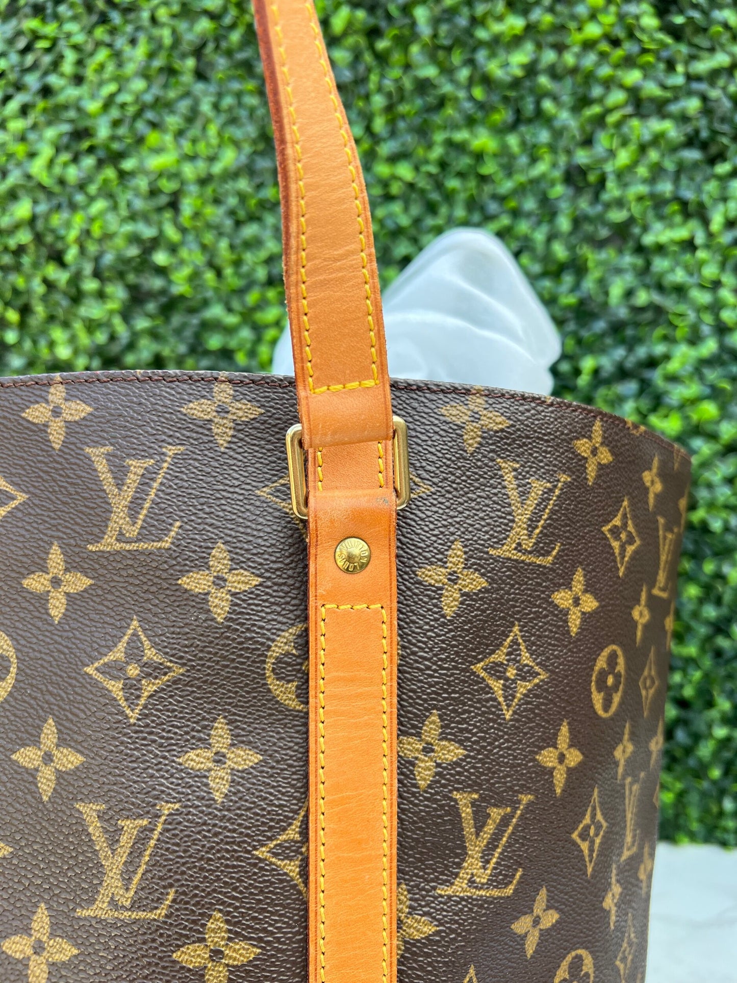 Authentic Preowned LV Monogram Sac Shopping Tote
